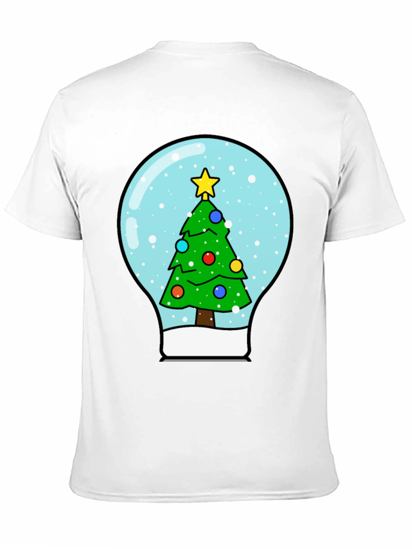 Christmas Tree Snow Globe T-Shirt
