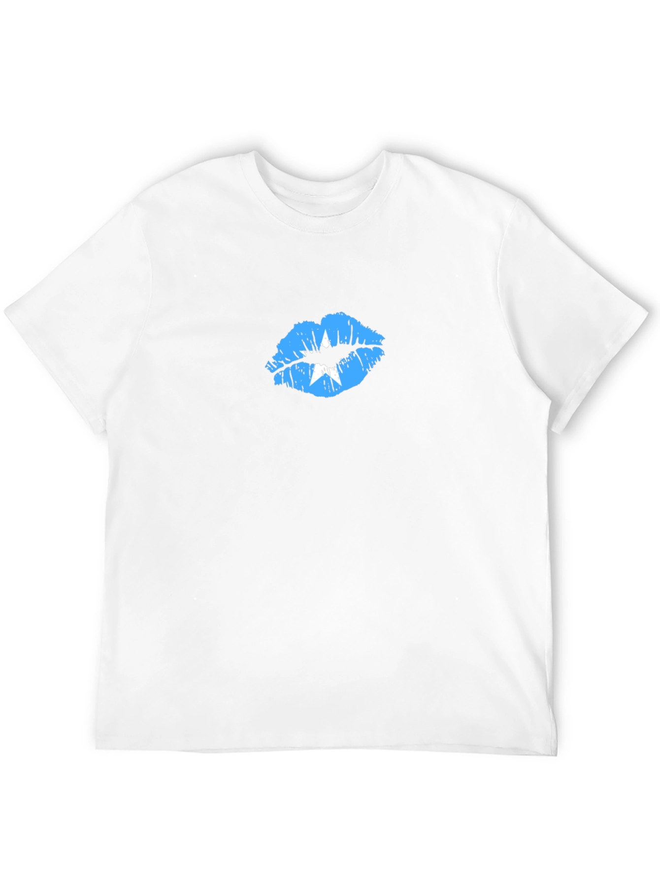 Somalia Flag Lips Graphic Tee - Black T-Shirt