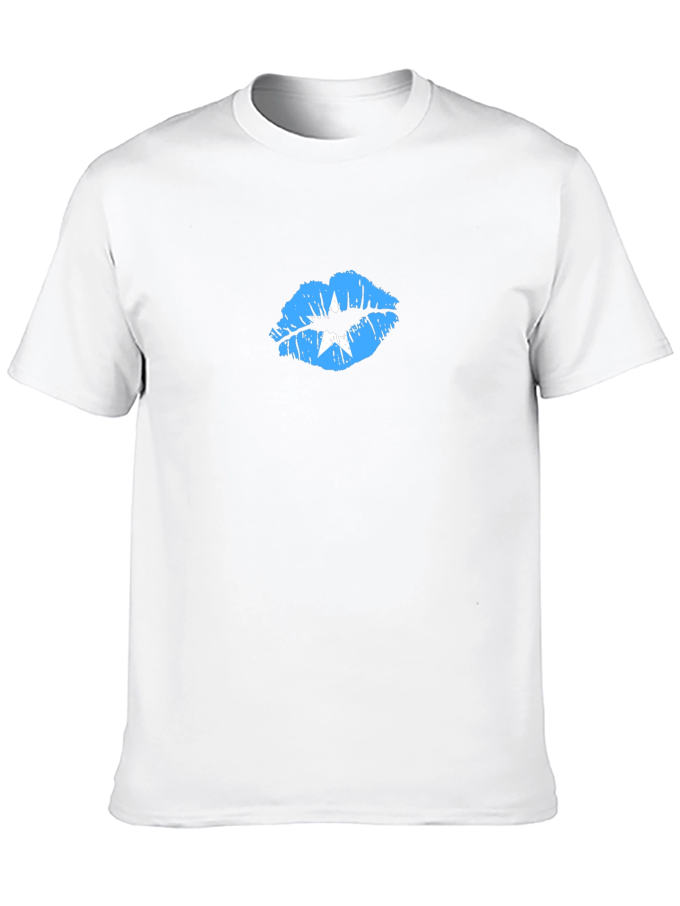 Somalia Flag Lips Graphic Tee - Black T-Shirt