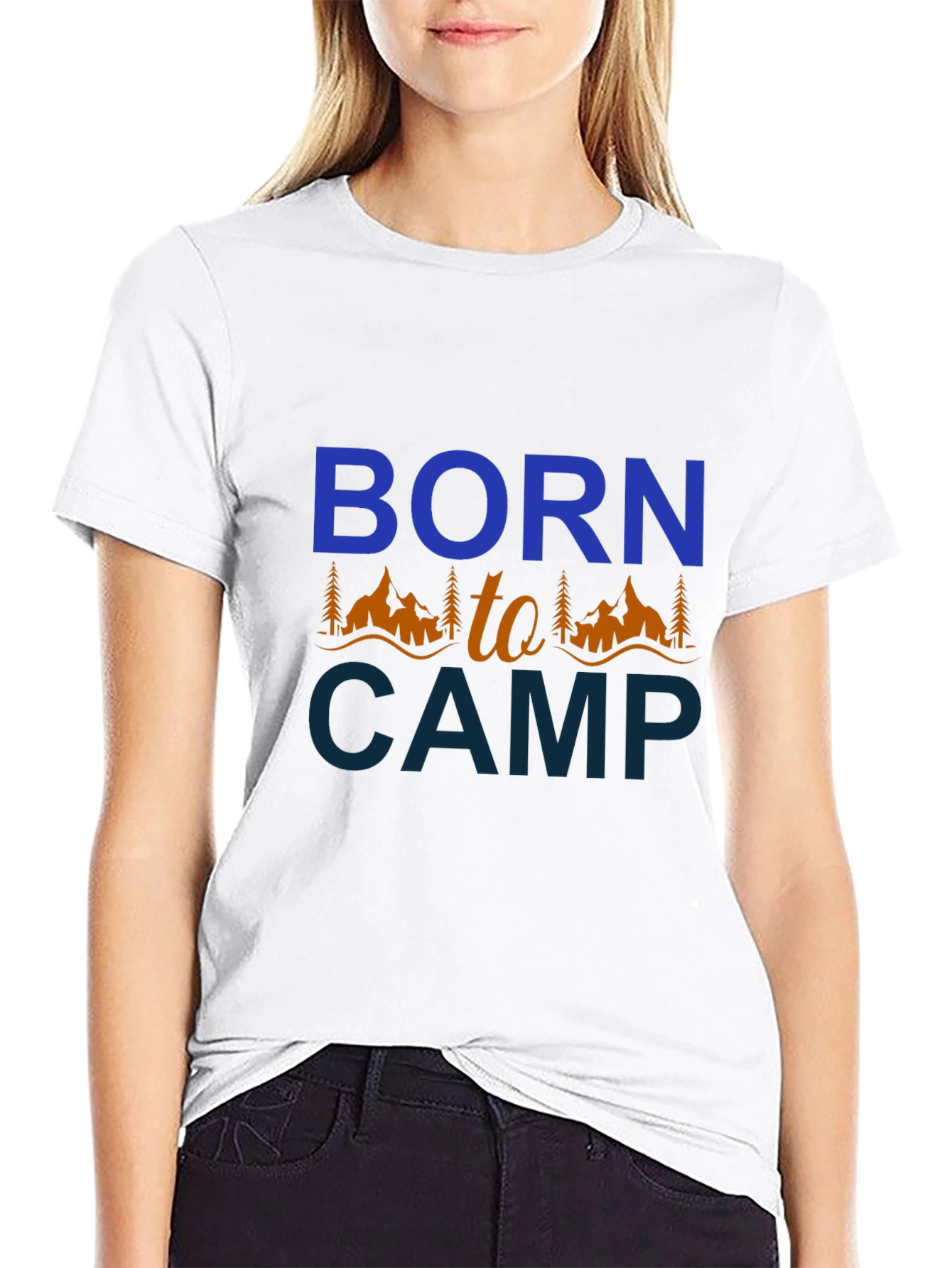 Born to Camp Graphic Tee