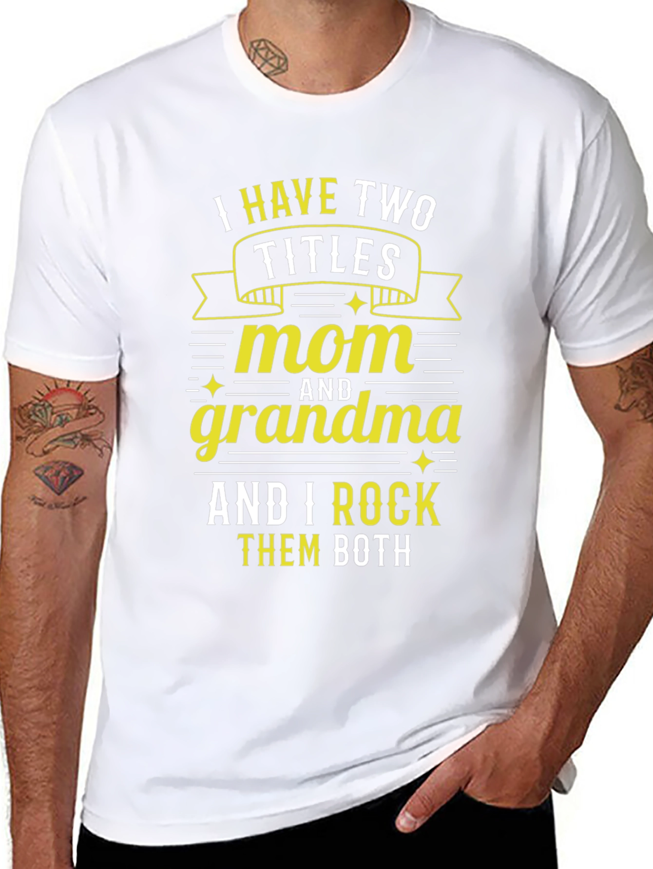 Mom and Grandma Graphic T-Shirt