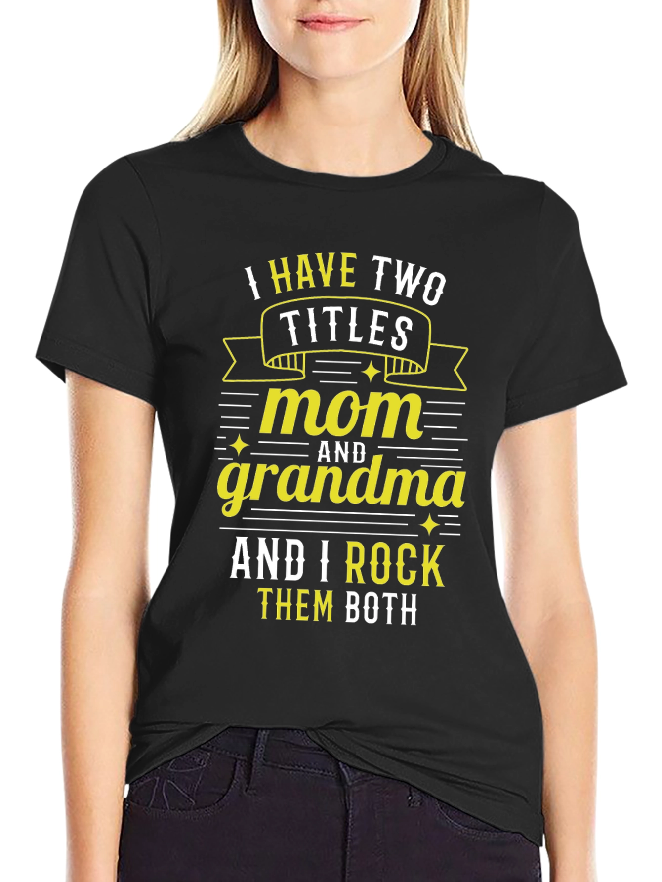 Mom and Grandma Graphic T-Shirt