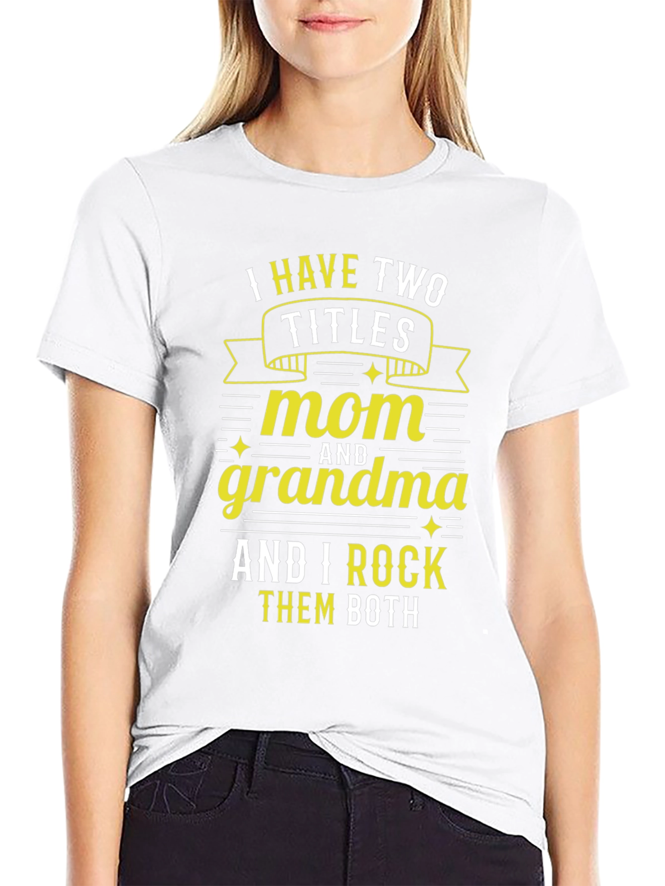 Mom and Grandma Graphic T-Shirt