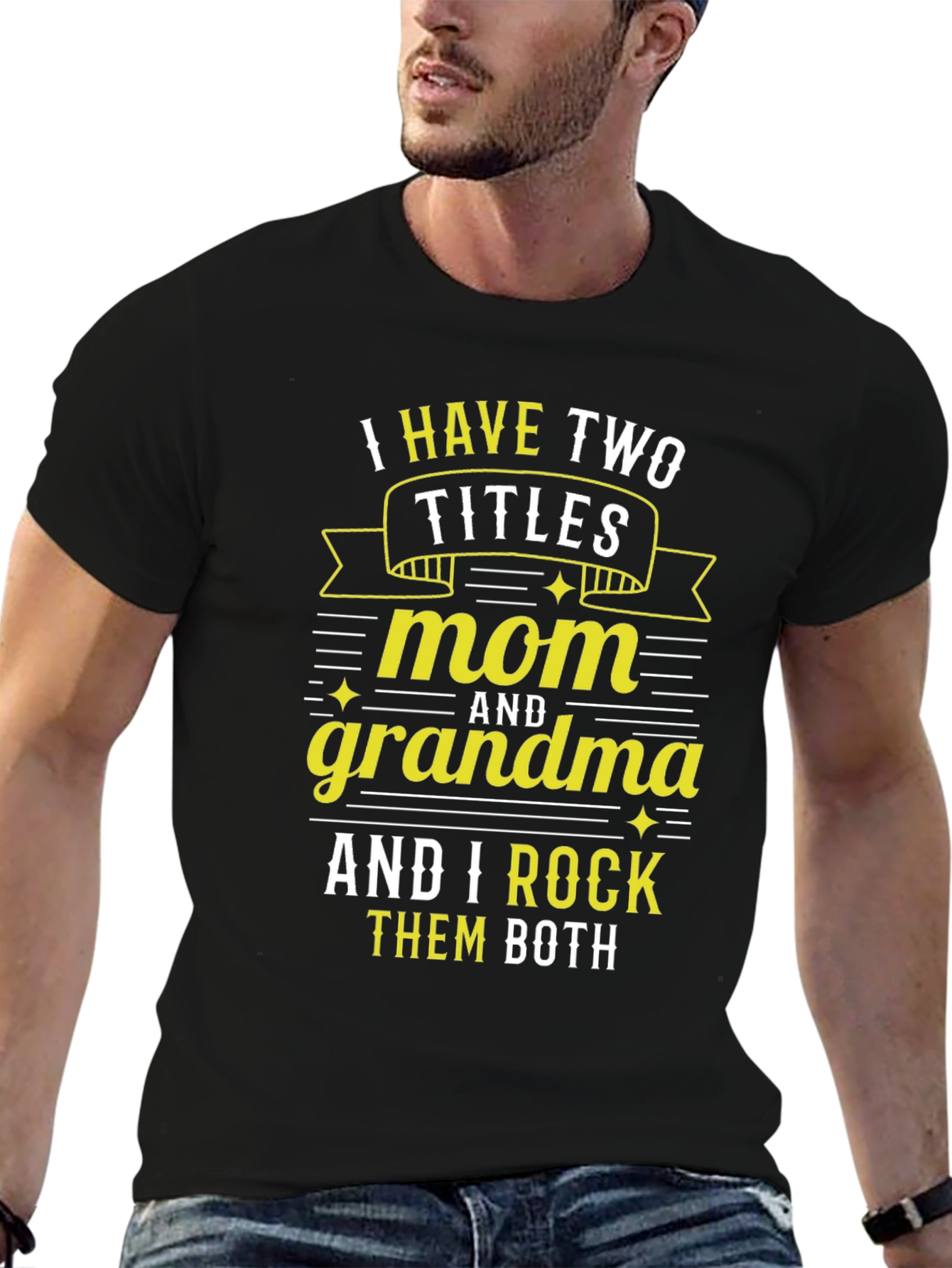 Mom and Grandma Graphic T-Shirt