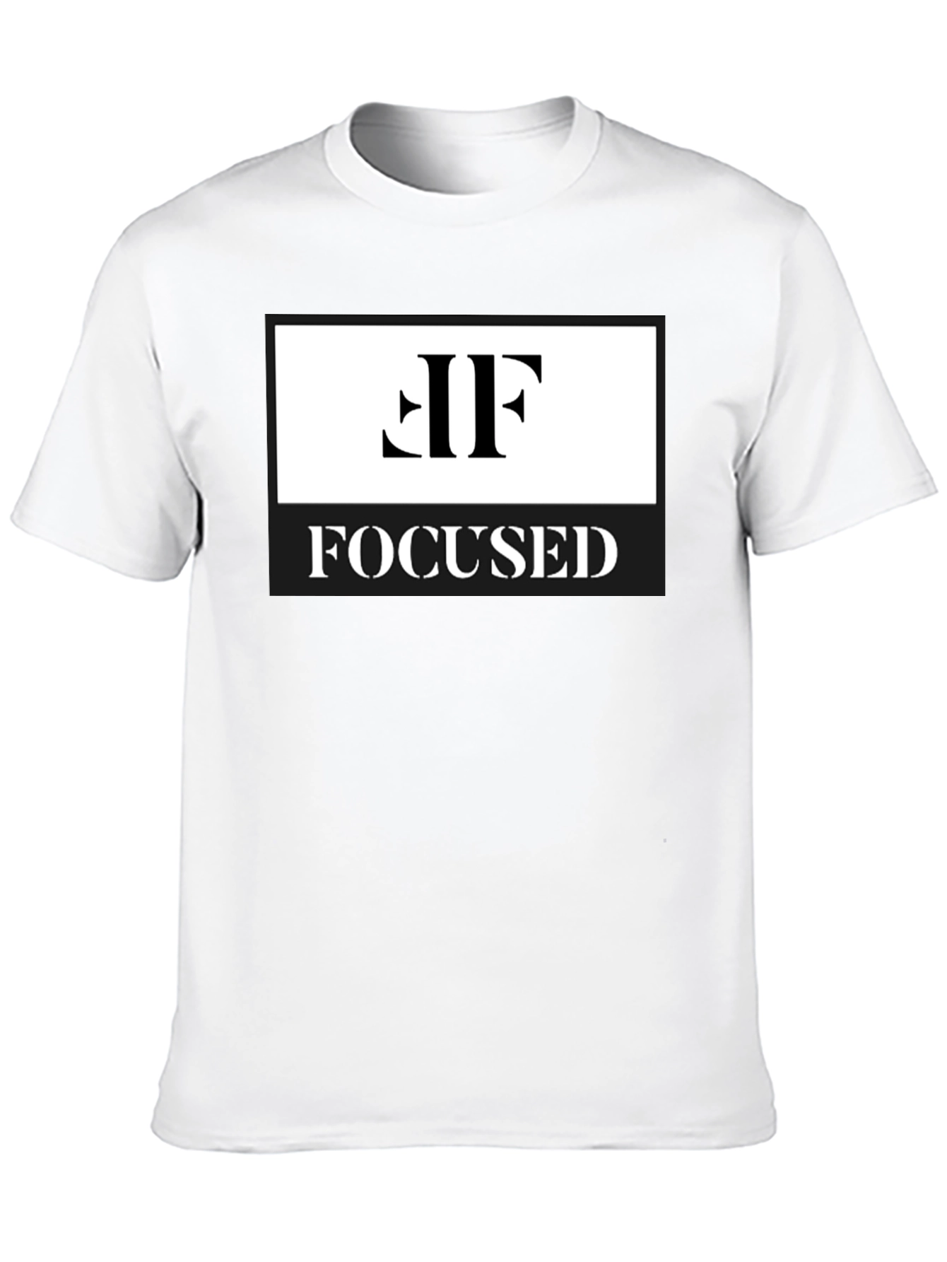 Focused Graphic T-Shirt - Stylish & Motivating Design
