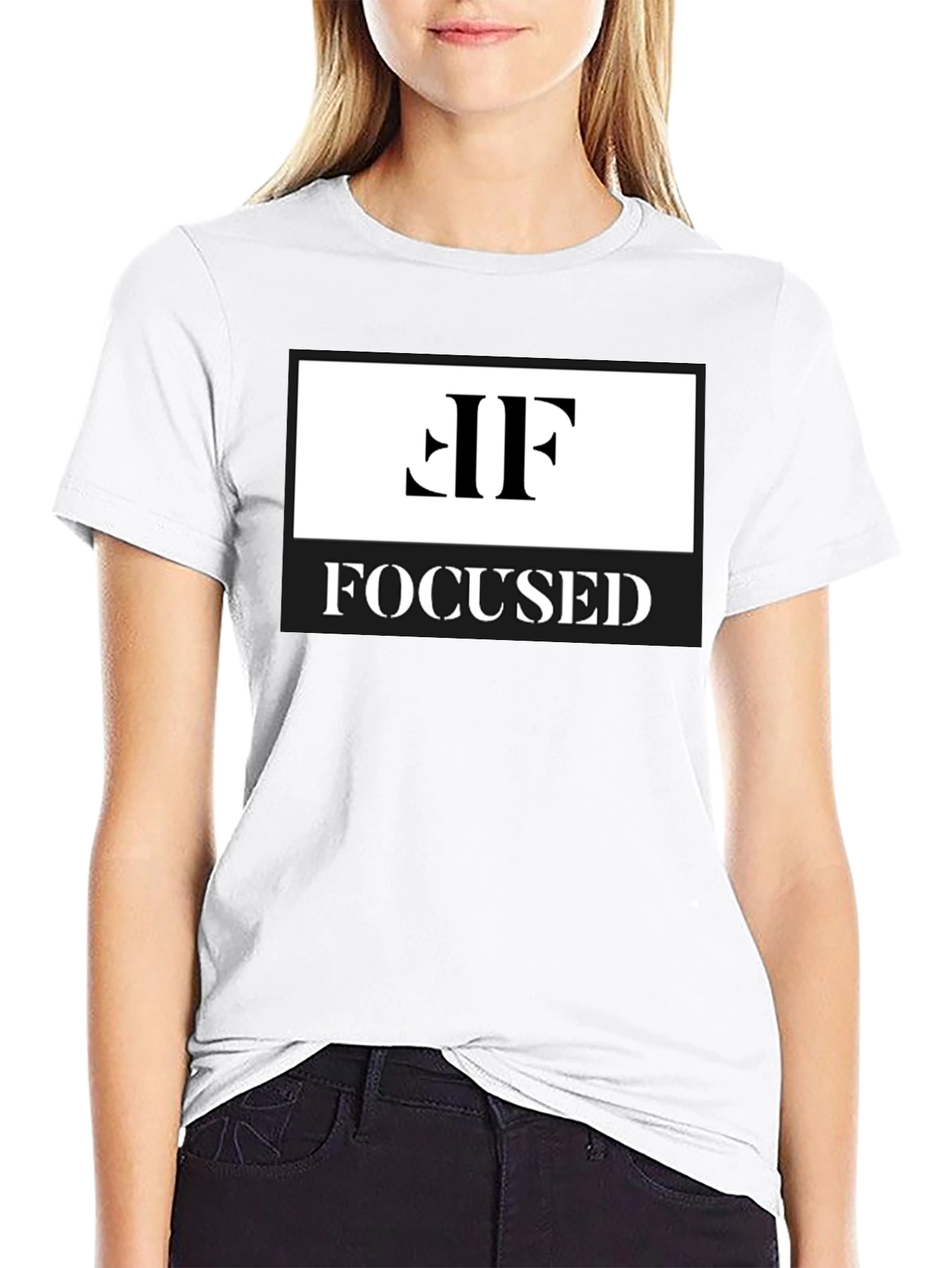 Focused Graphic T-Shirt - Stylish & Motivating Design