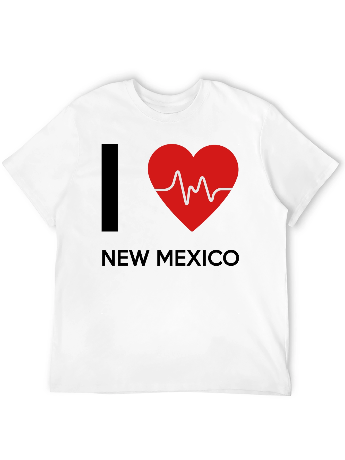 I Heart New Mexico T-Shirt - Black Cotton Tee