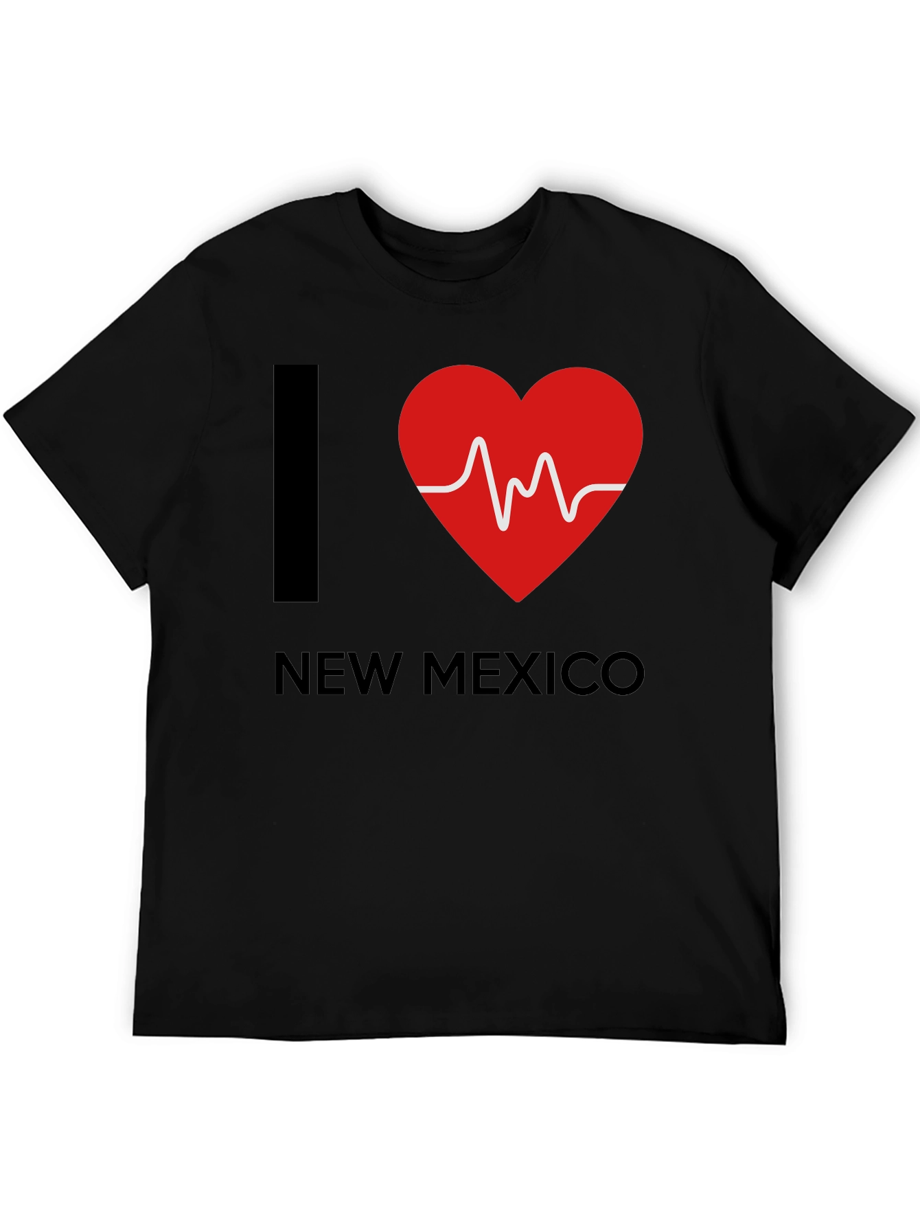 I Heart New Mexico T-Shirt - Black Cotton Tee
