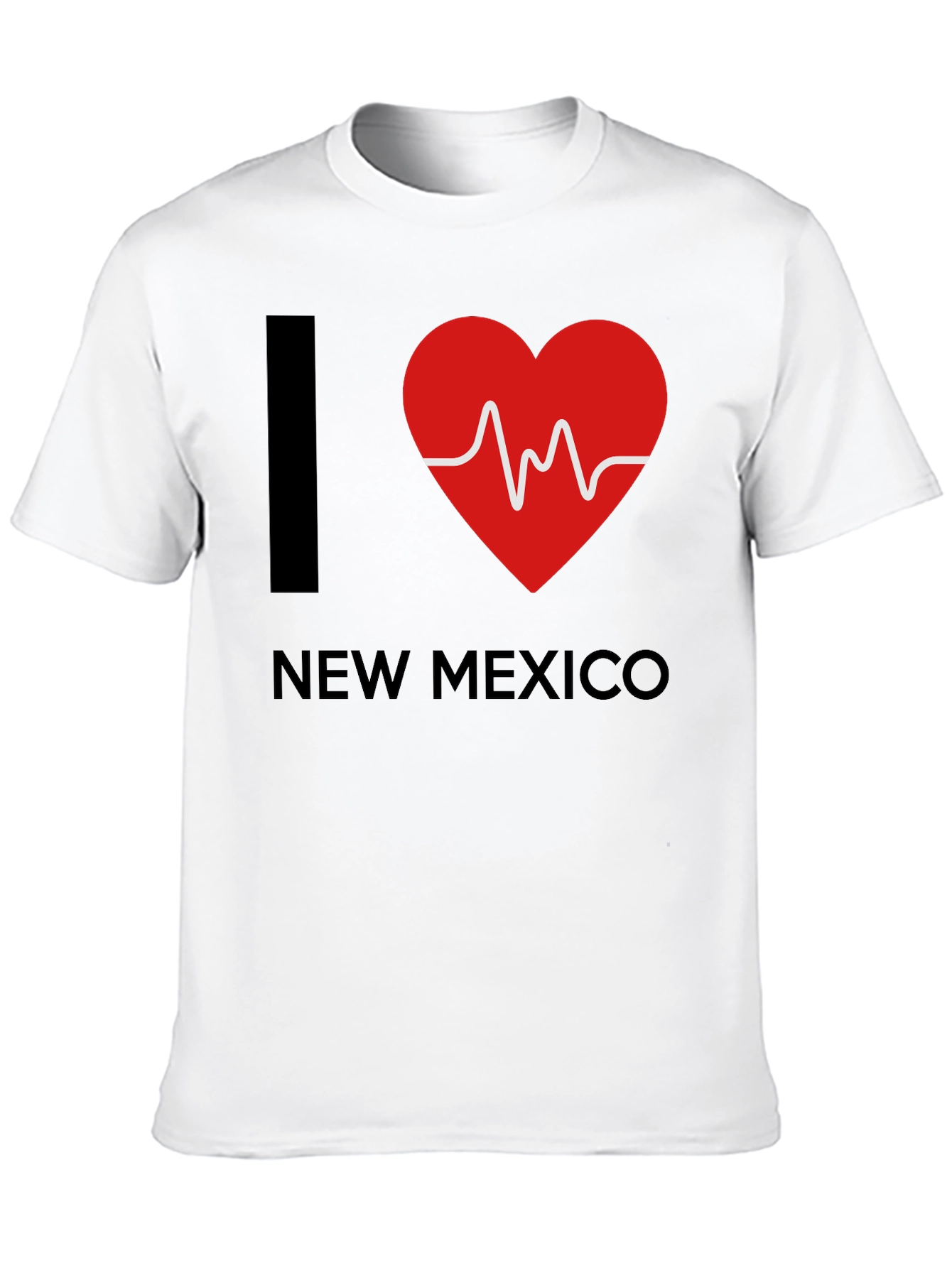 I Heart New Mexico T-Shirt - Black Cotton Tee