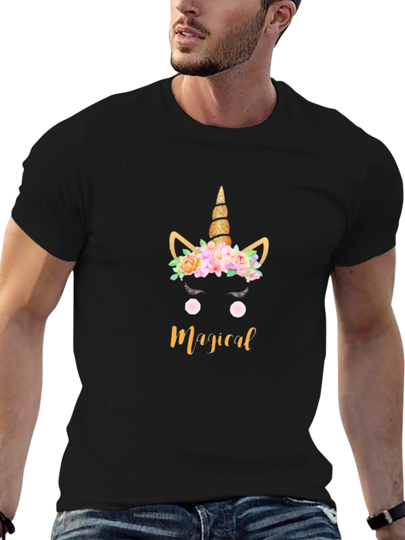 Magical Unicorn Graphic T-Shirt