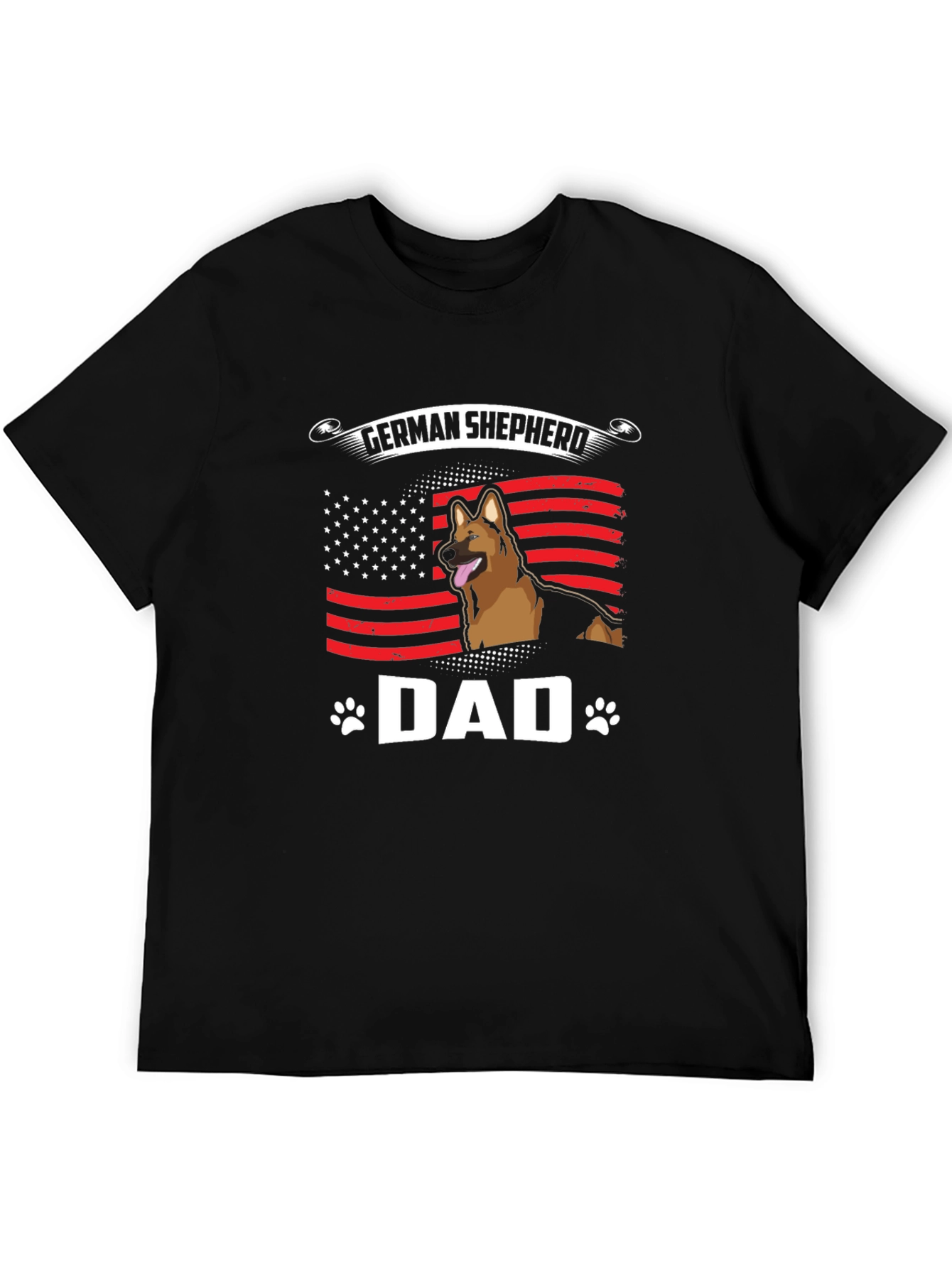 German Shepherd Dad T-Shirt