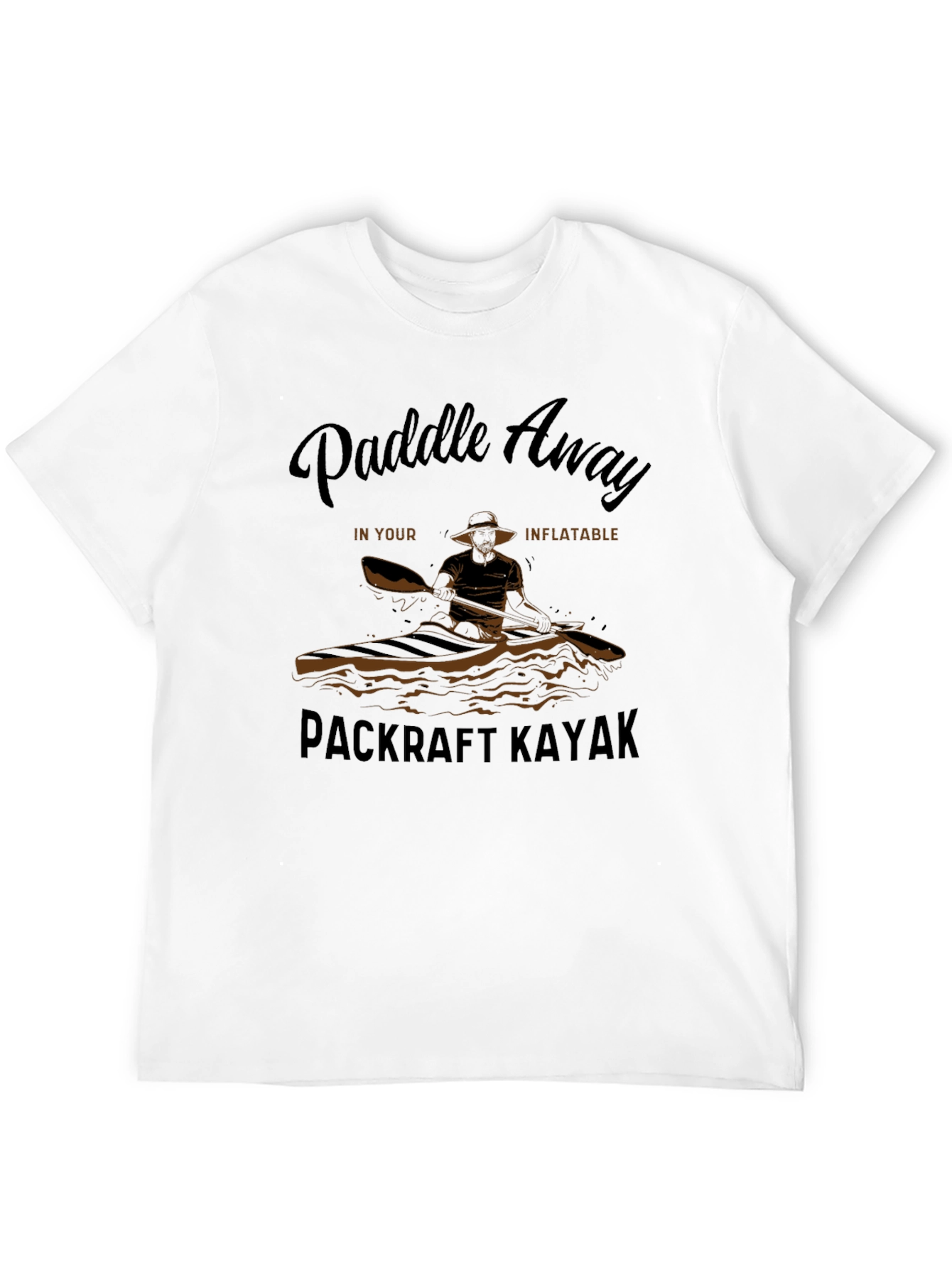 Paddle Away Packraft Kayak T-Shirt