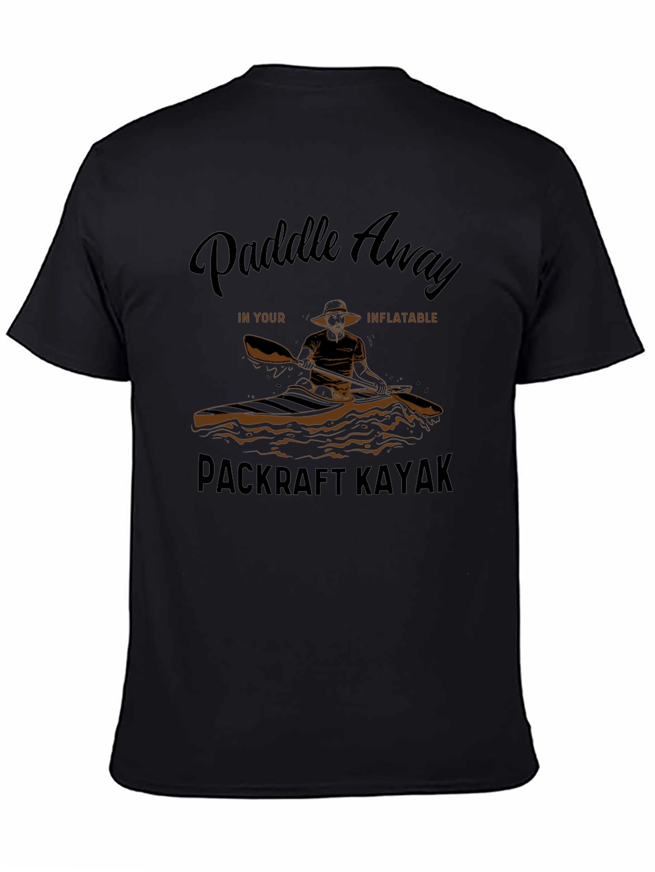 Paddle Away Packraft Kayak T-Shirt