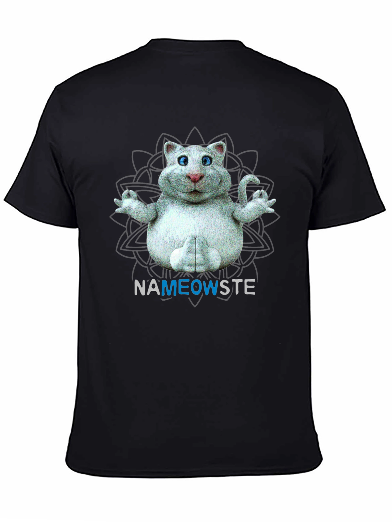 Namaste Cat T-Shirt - Funny Yoga Tee