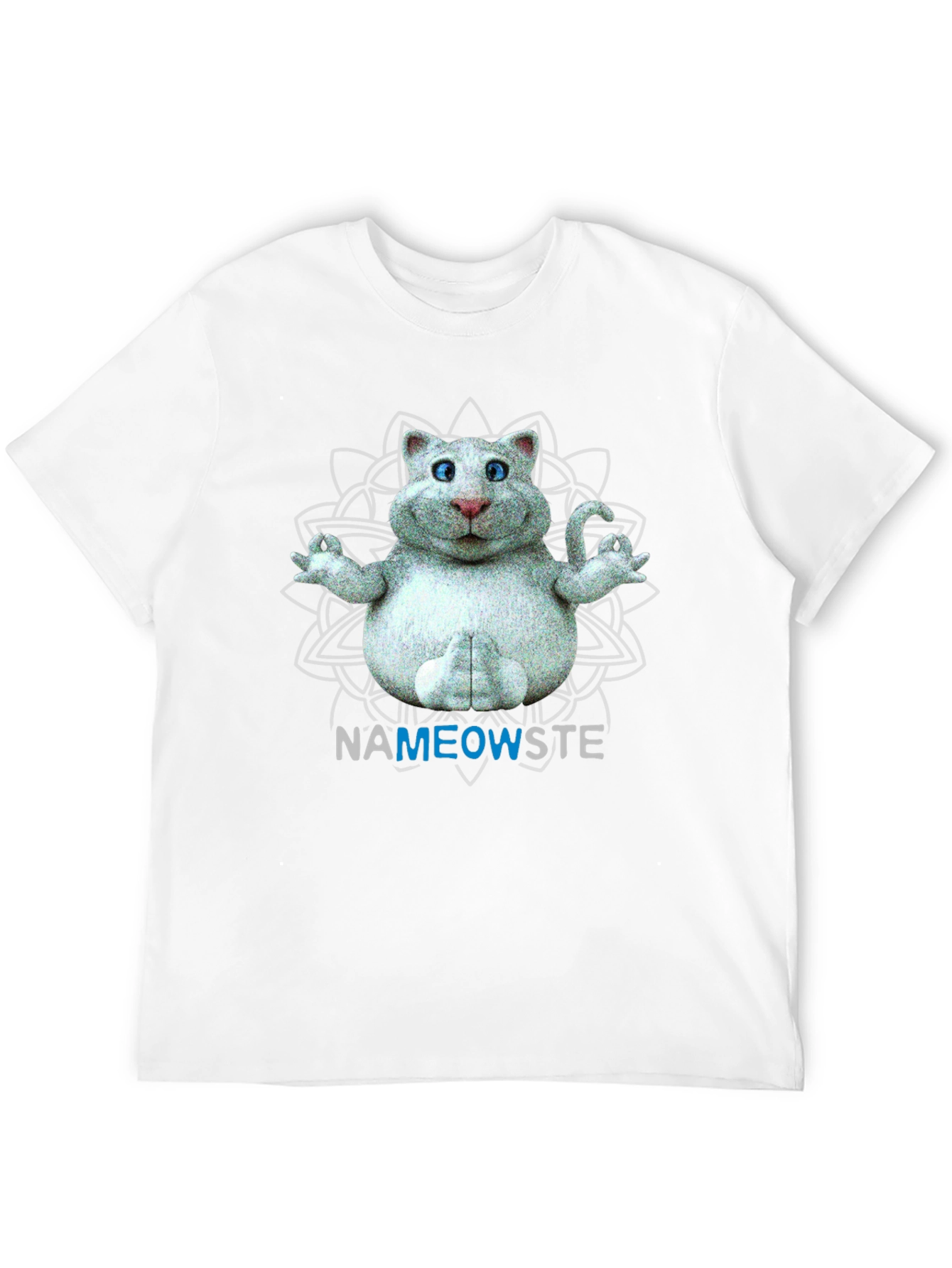 Namaste Cat T-Shirt - Funny Yoga Tee