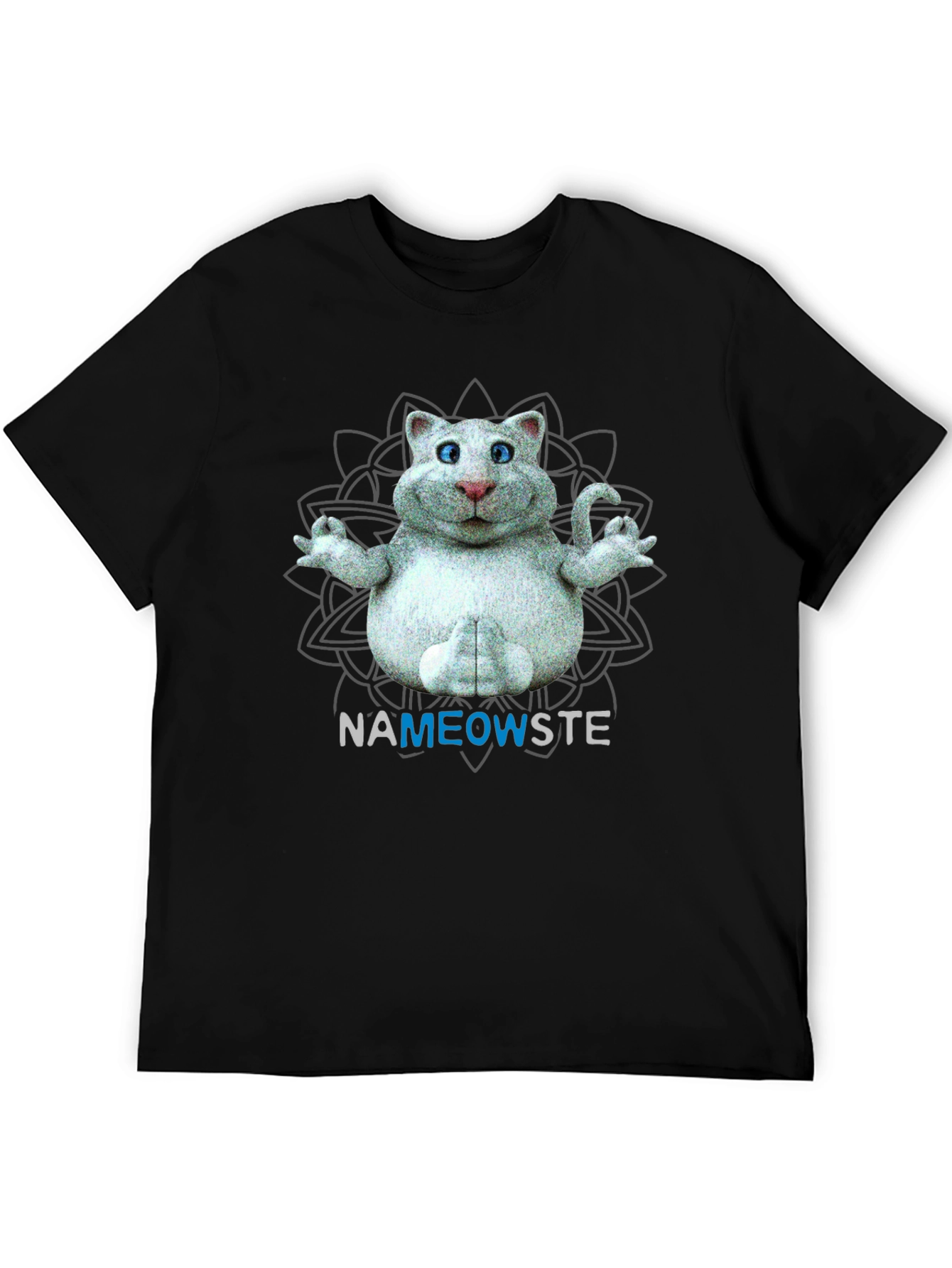 Namaste Cat T-Shirt - Funny Yoga Tee