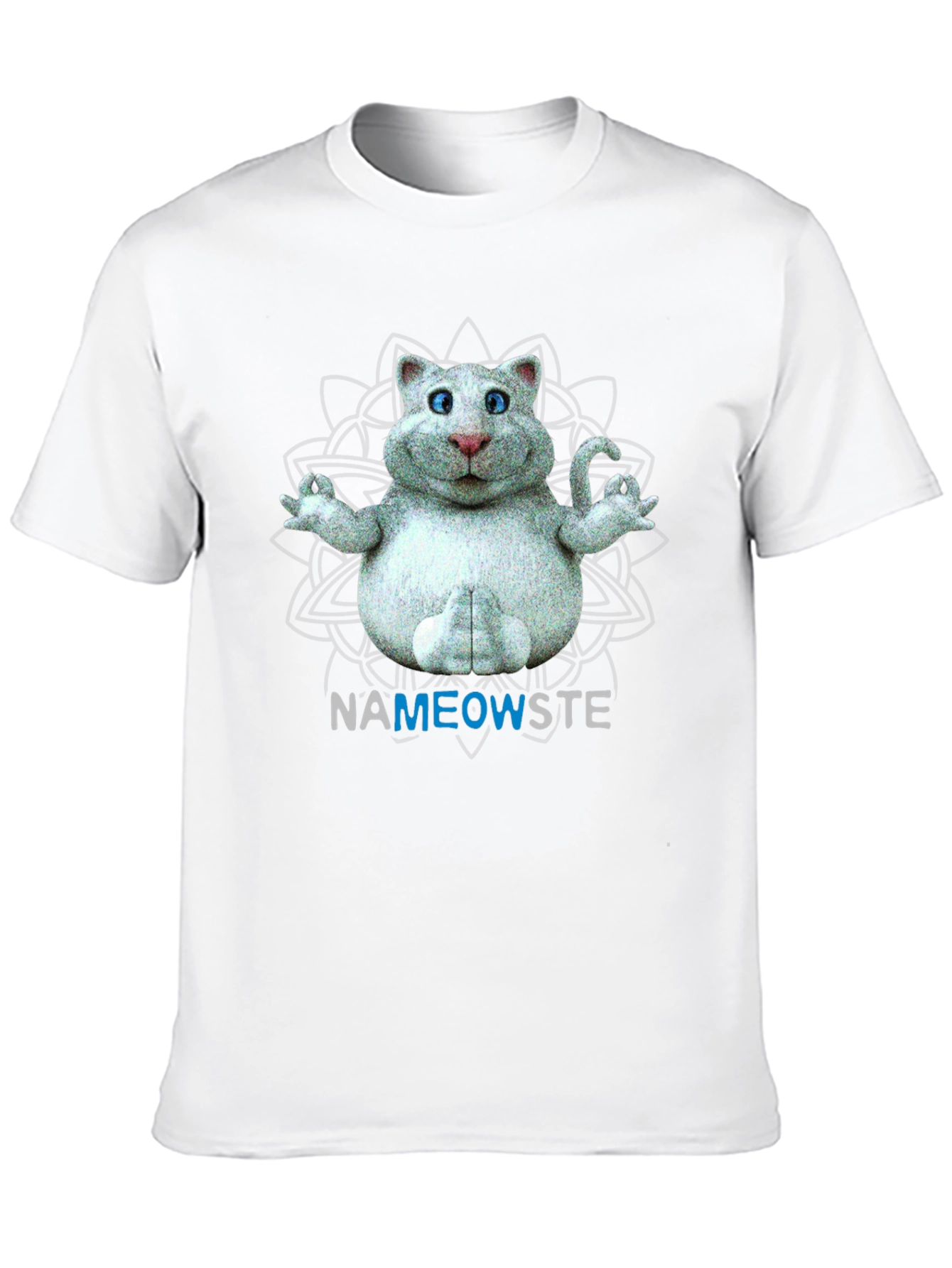 Namaste Cat T-Shirt - Funny Yoga Tee