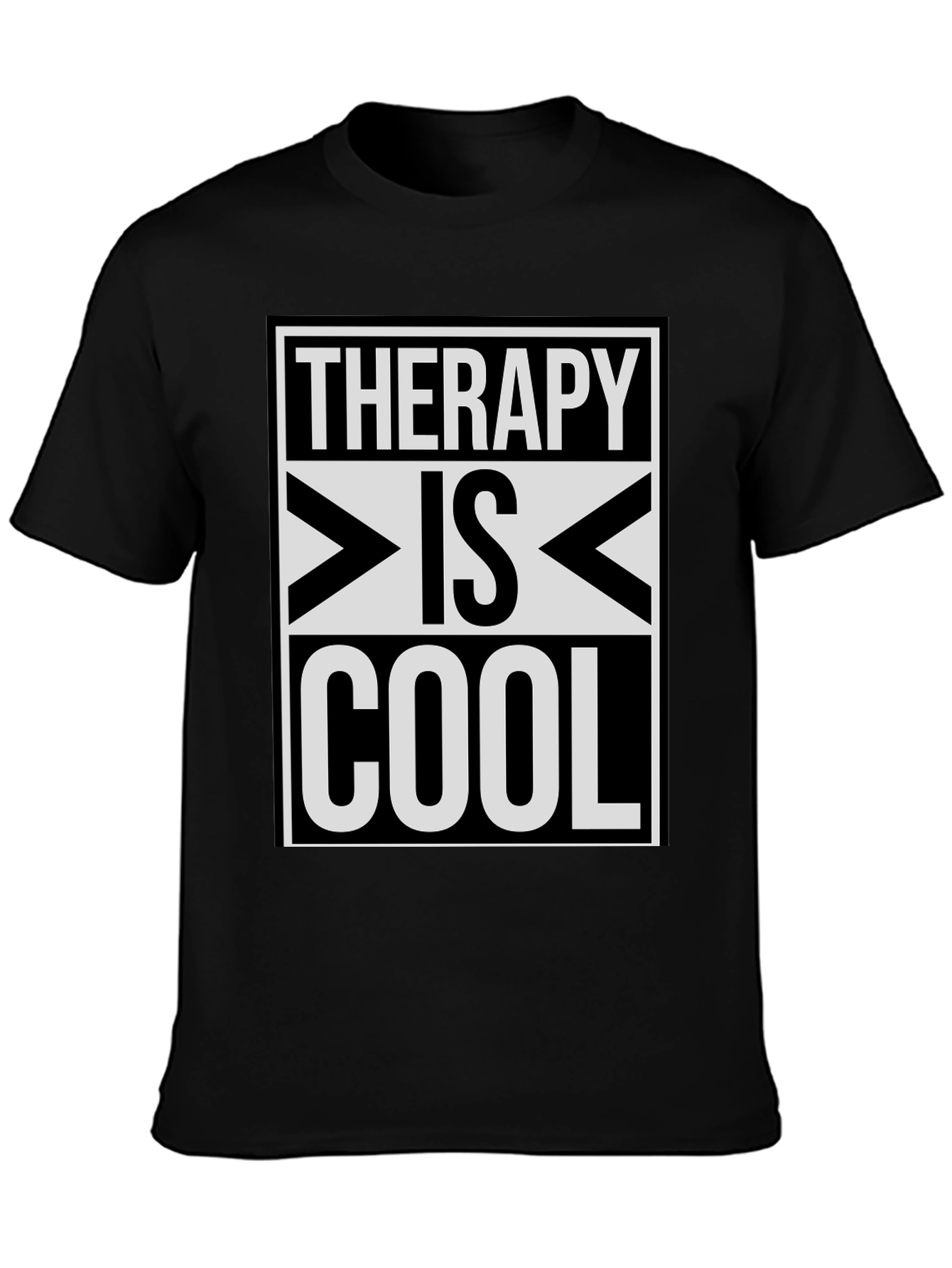 Therapy Is Cool Graphic T-Shirt