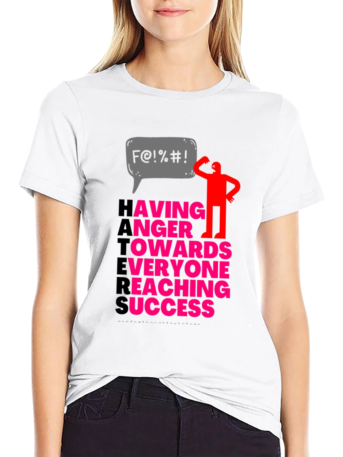 Haters Anger Success Graphic Tee