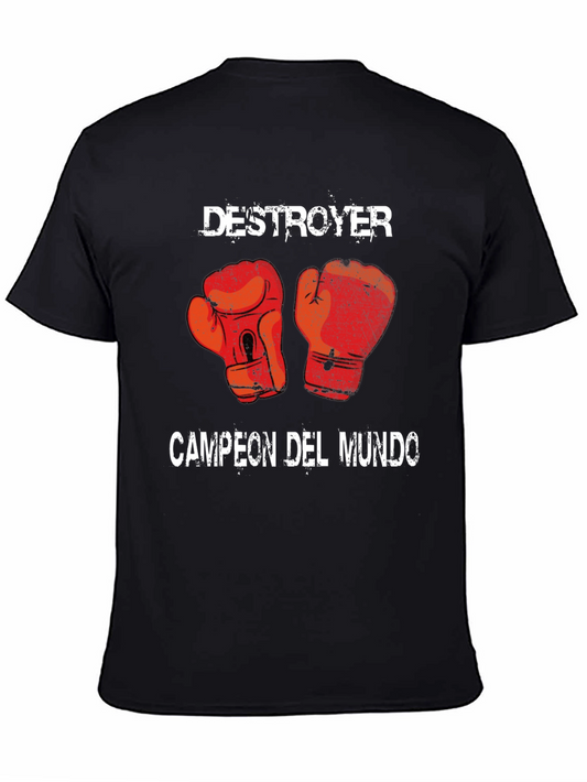Destroyer Campeon Boxing Gloves T-Shirt