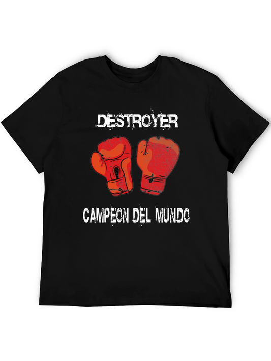 Destroyer Campeon Boxing Gloves T-Shirt