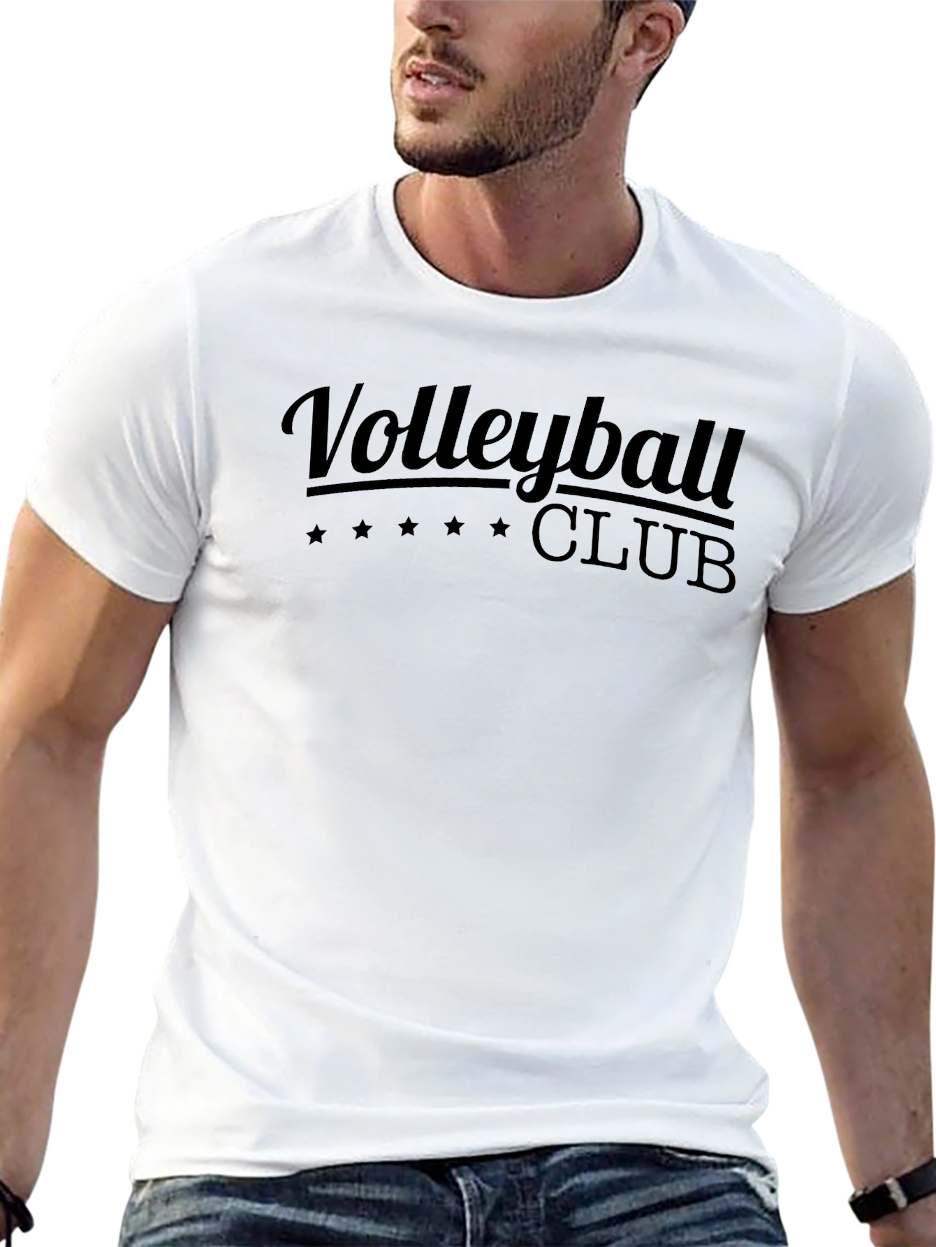 Volleyball Club Graphic Tee - Stylish Sportswear