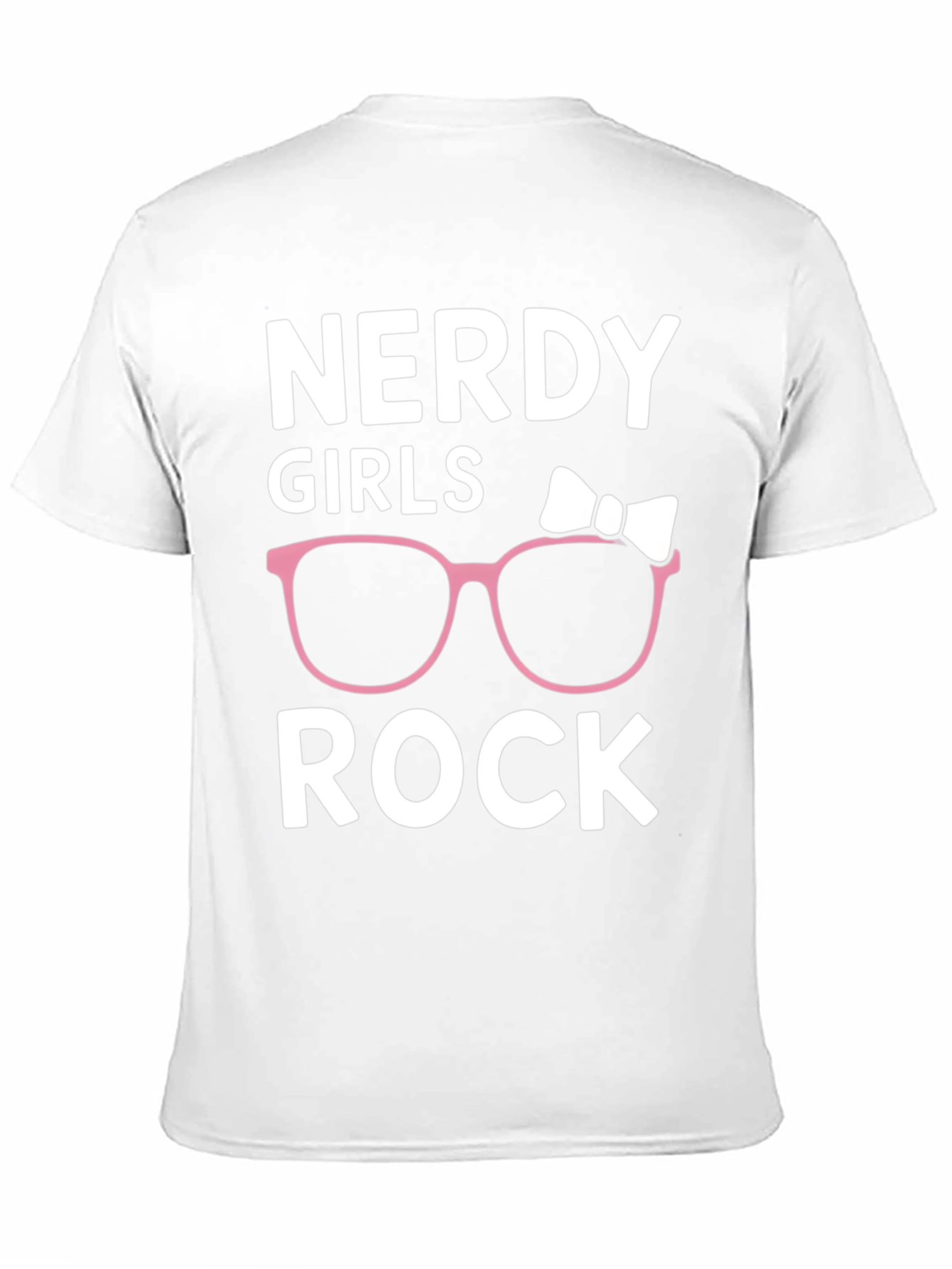 Nerdy Girls Rock Graphic Tee - Black T-Shirt