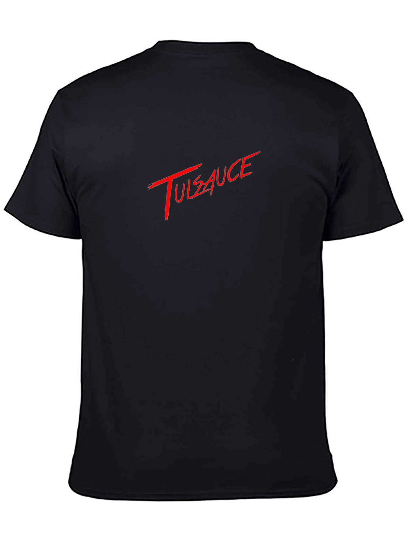 Tulsauce Black Graphic Tee