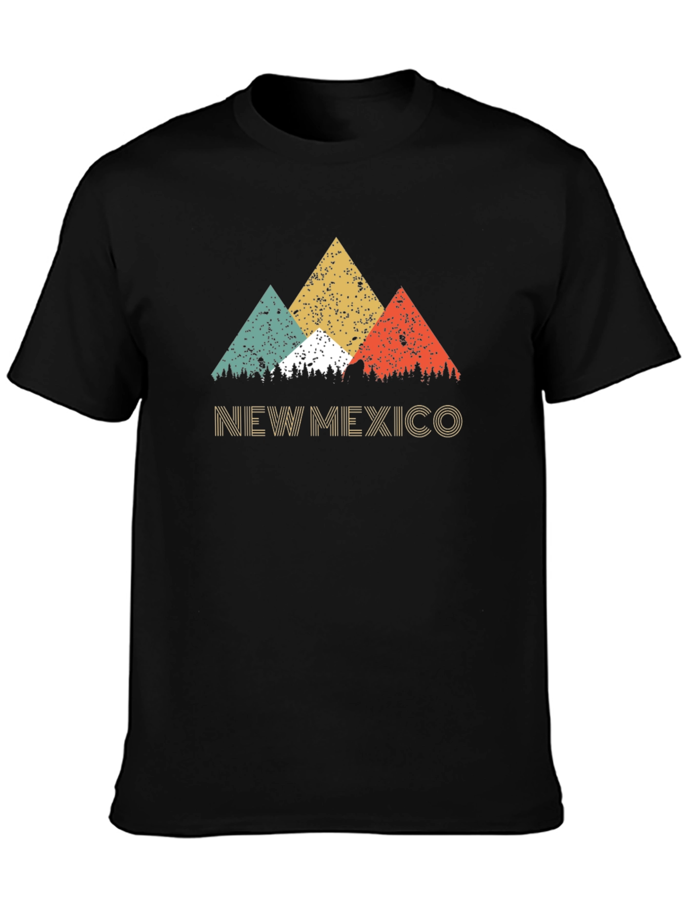 Retro New Mexico Mountain Graphic Tee