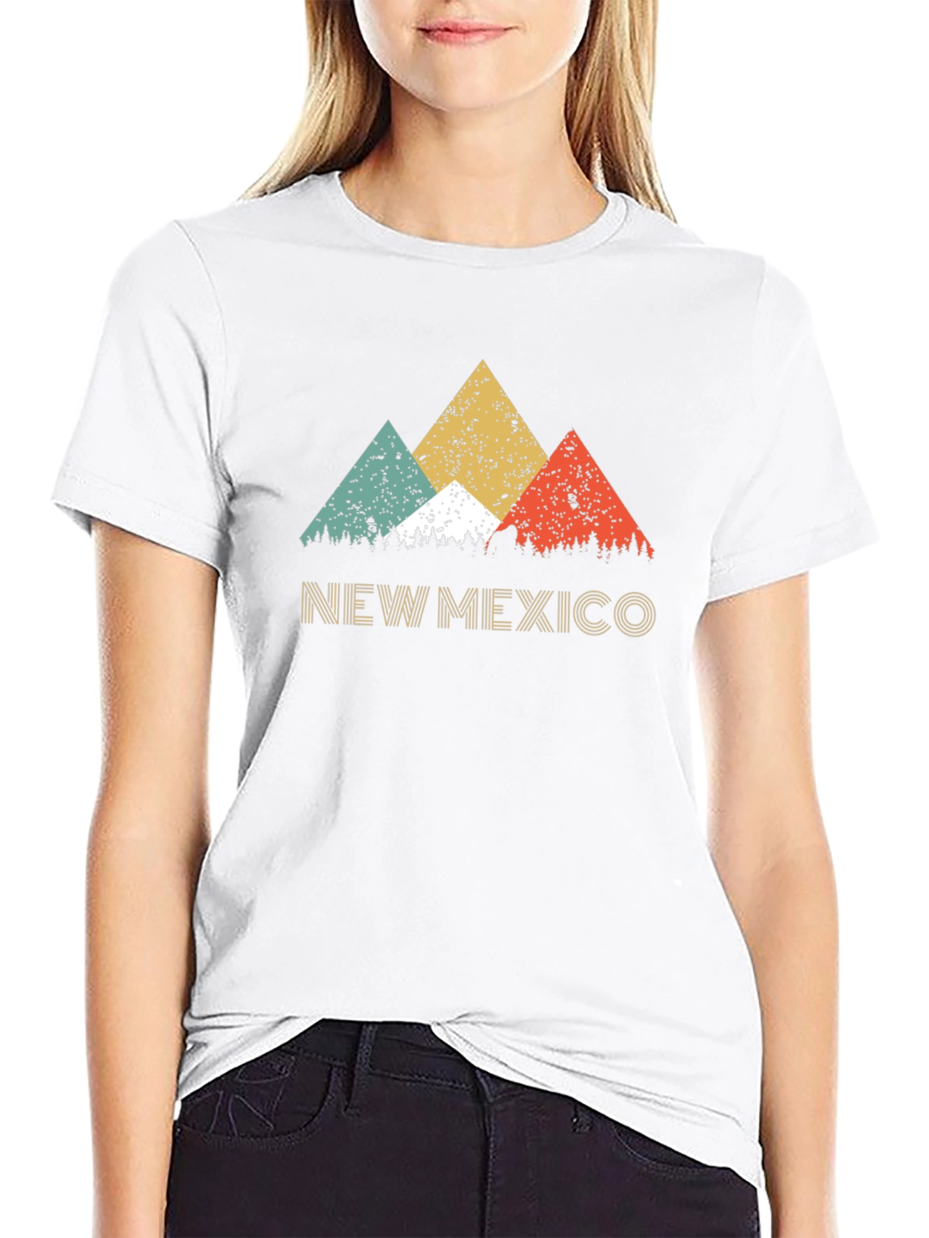 Retro New Mexico Mountain Graphic Tee