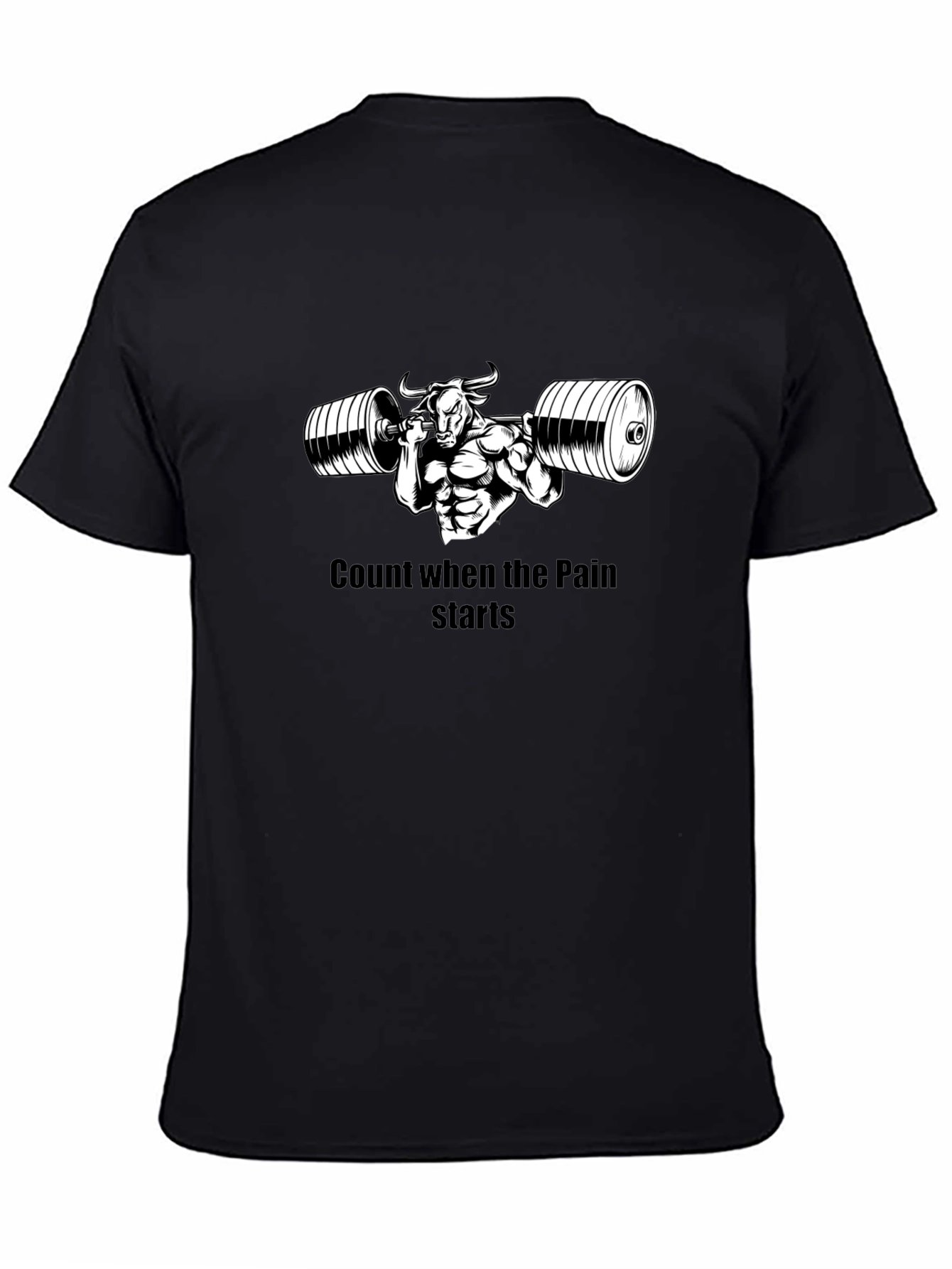 Count the Pain T-Shirt - Gym & Fitness Motivation