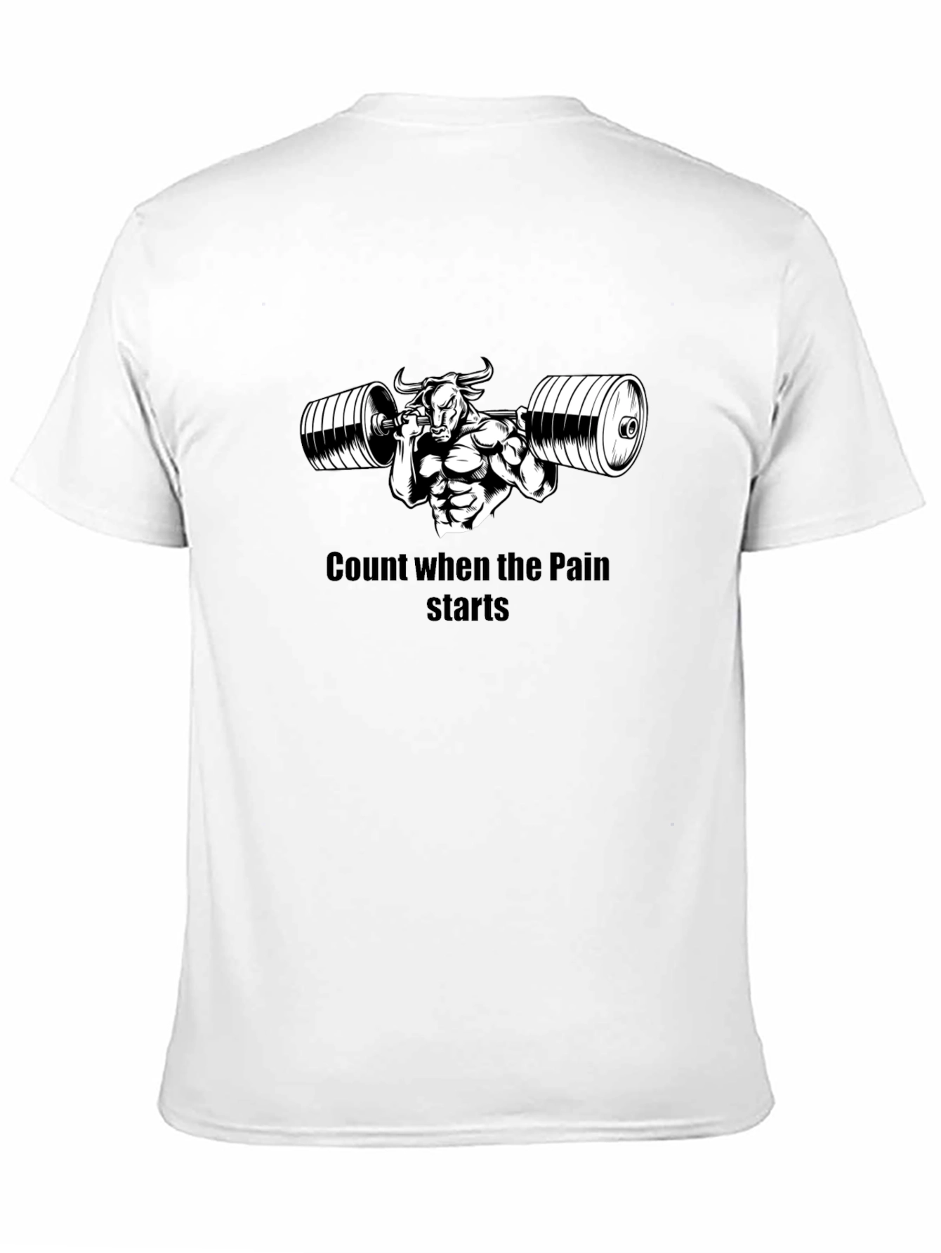 Count the Pain T-Shirt - Gym & Fitness Motivation