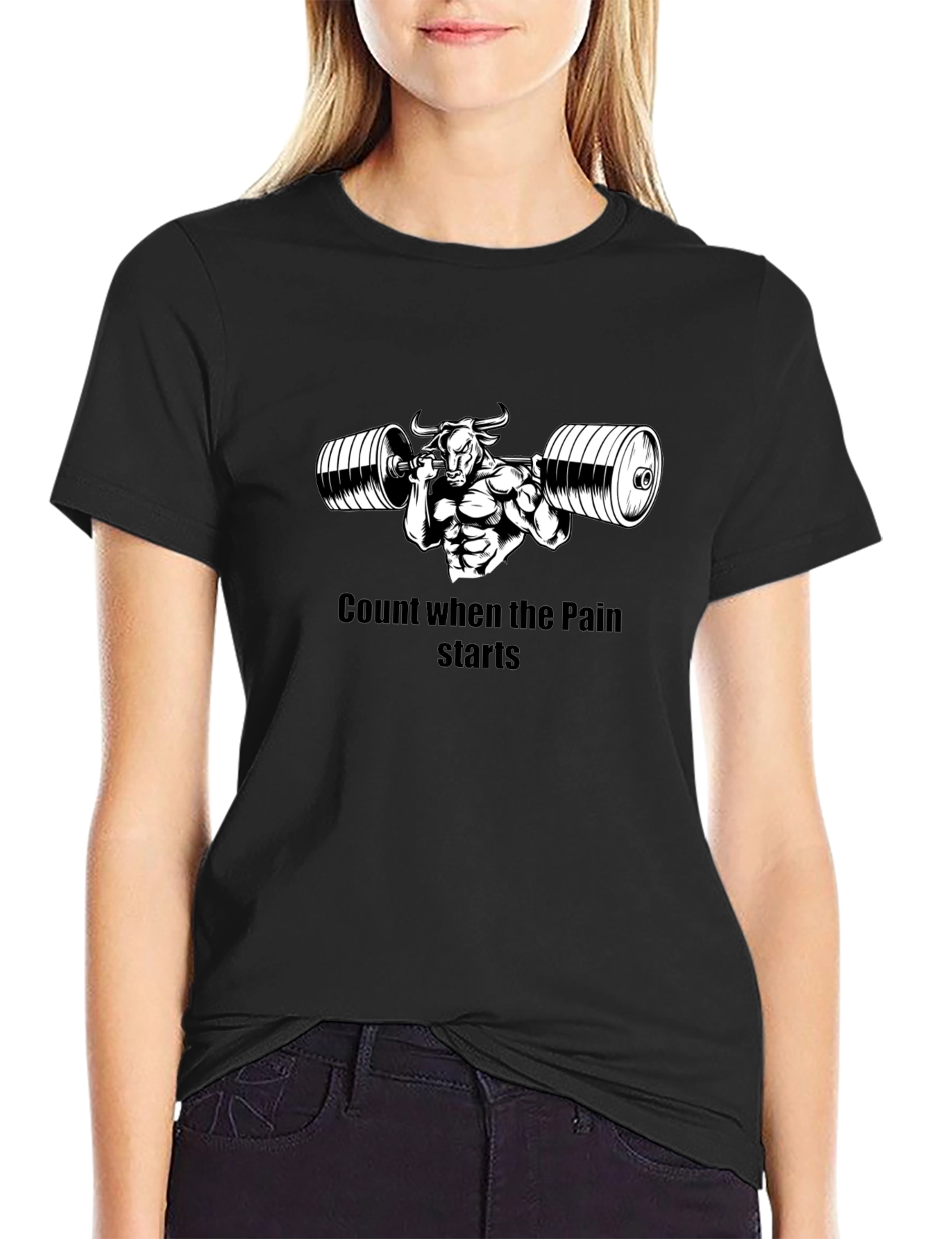 Count the Pain T-Shirt - Gym & Fitness Motivation