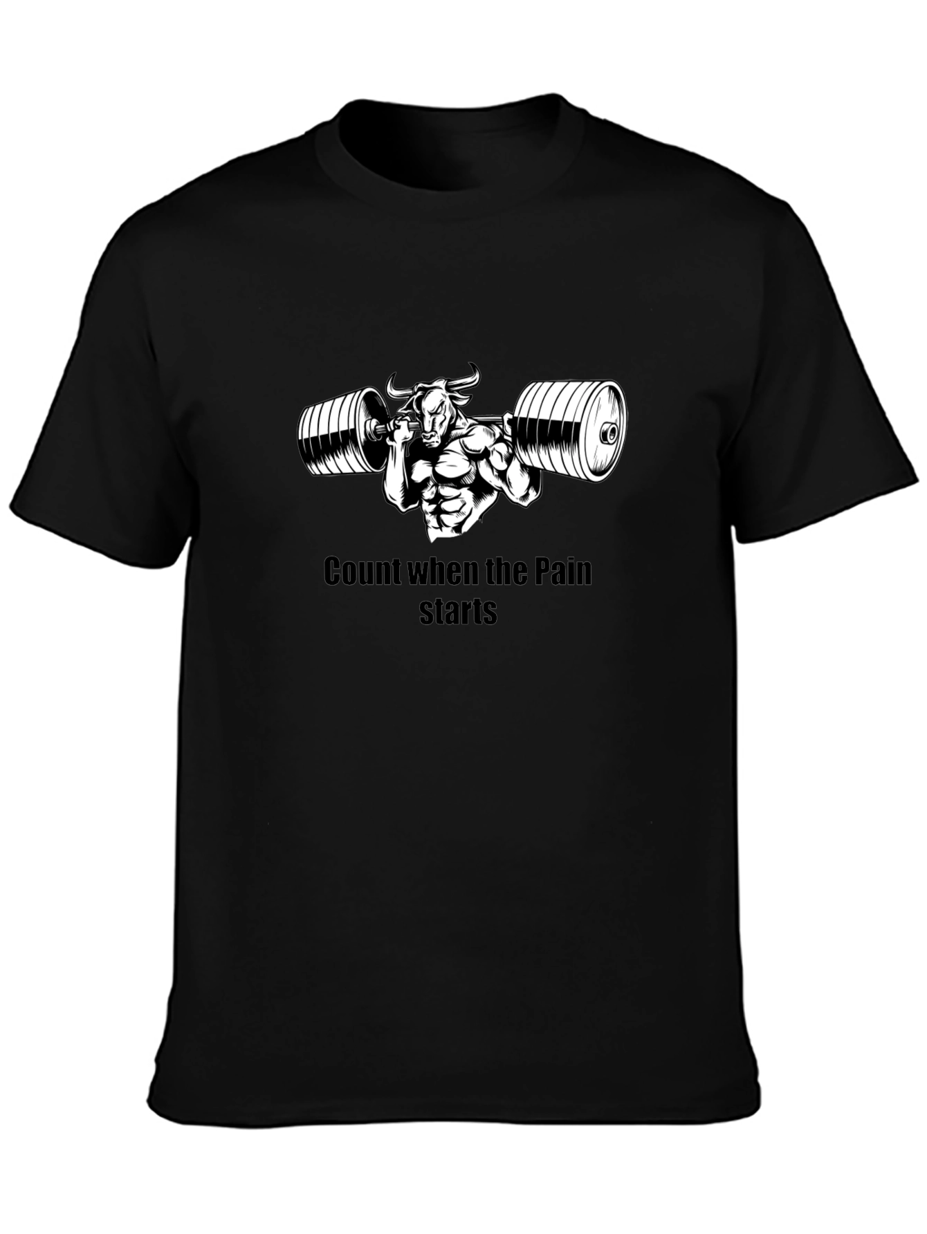 Count the Pain T-Shirt - Gym & Fitness Motivation