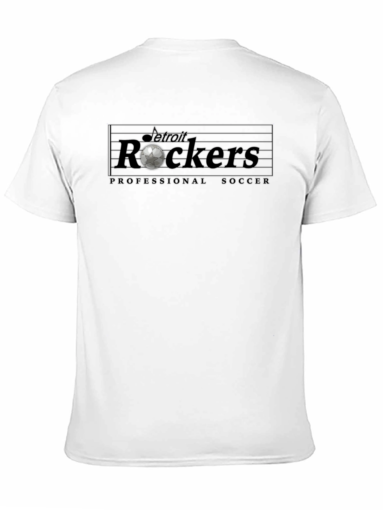Detroit Rockers Soccer T-Shirt - Black