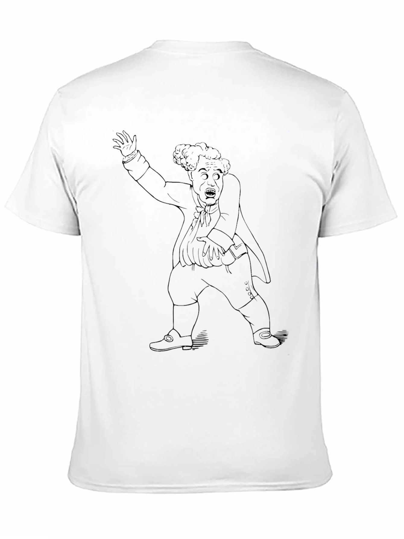 Spooky Gentleman T-Shirt - Black