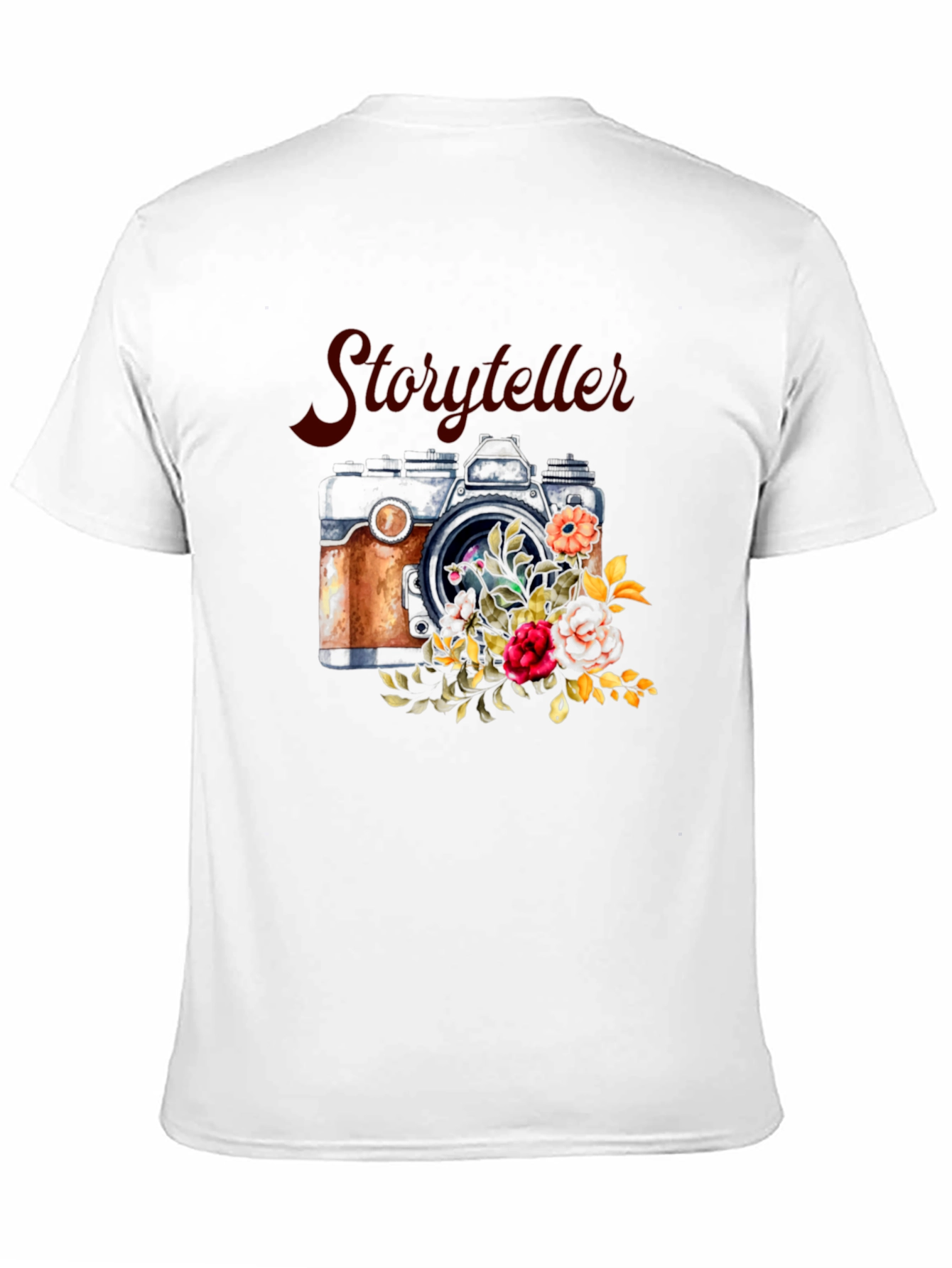 Storyteller Camera Floral T-Shirt