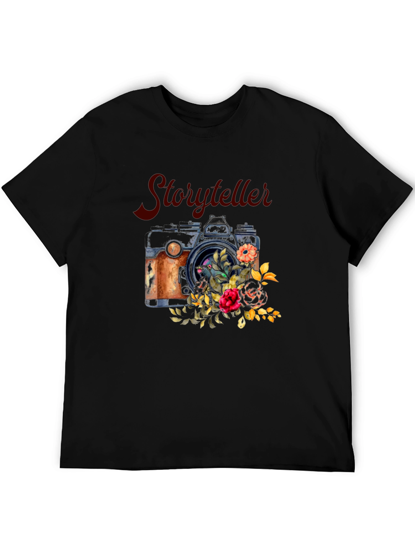 Storyteller Camera Floral T-Shirt