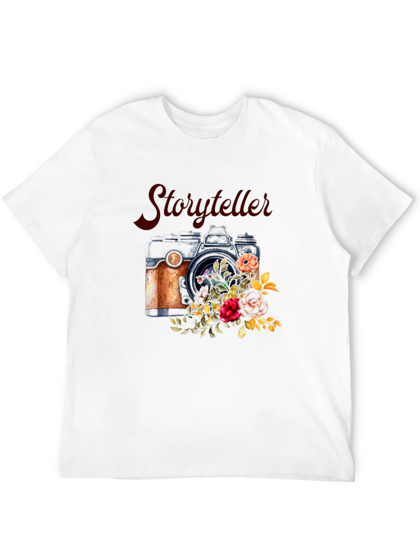 Storyteller Camera Floral T-Shirt