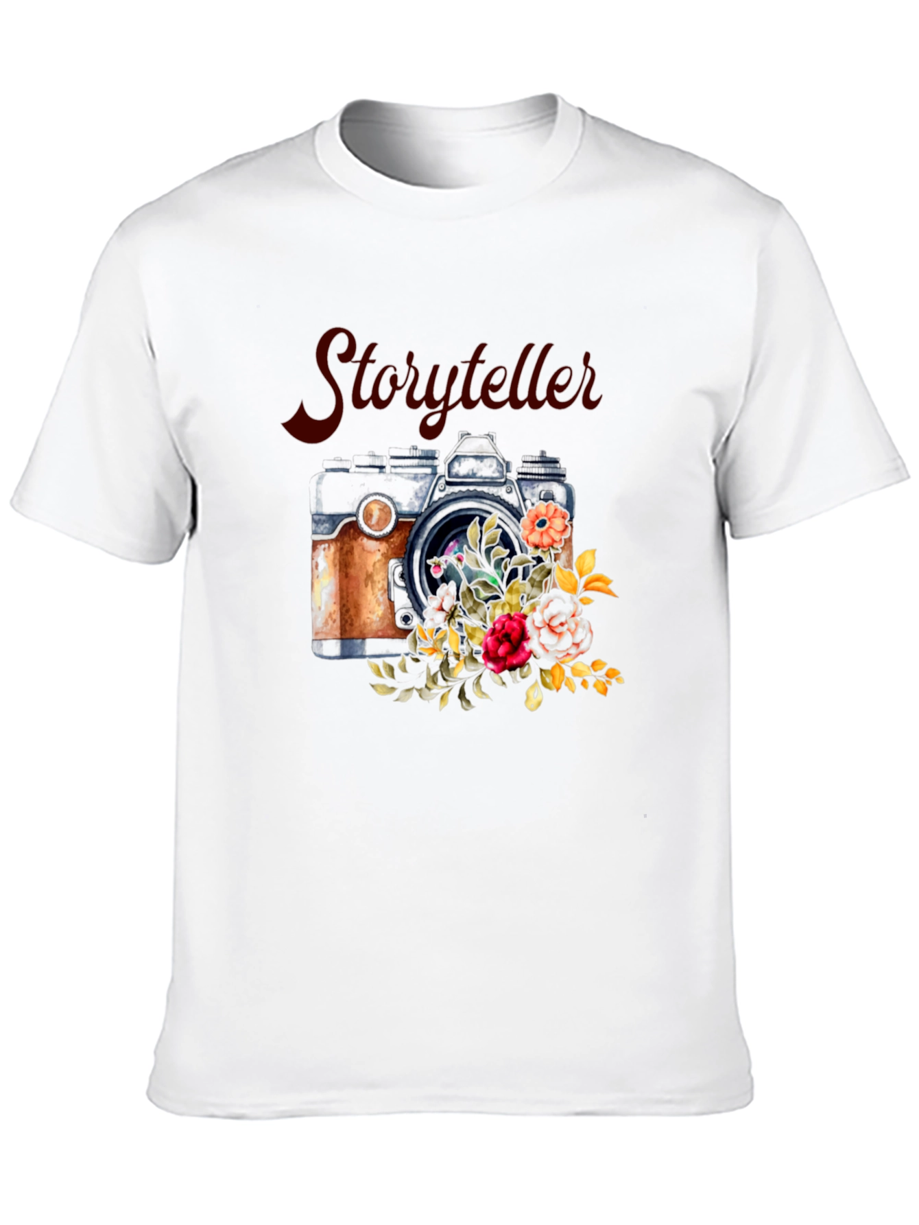 Storyteller Camera Floral T-Shirt
