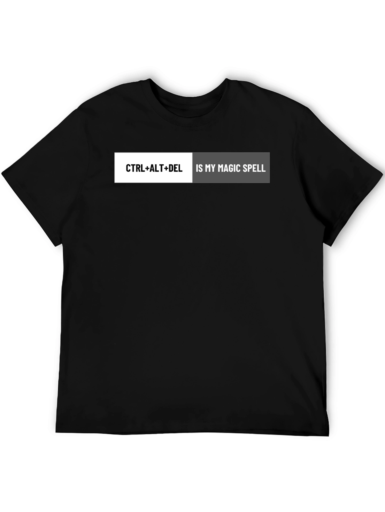 Ctrl+Alt+Del Magic Spell T-Shirt - Tech Humor