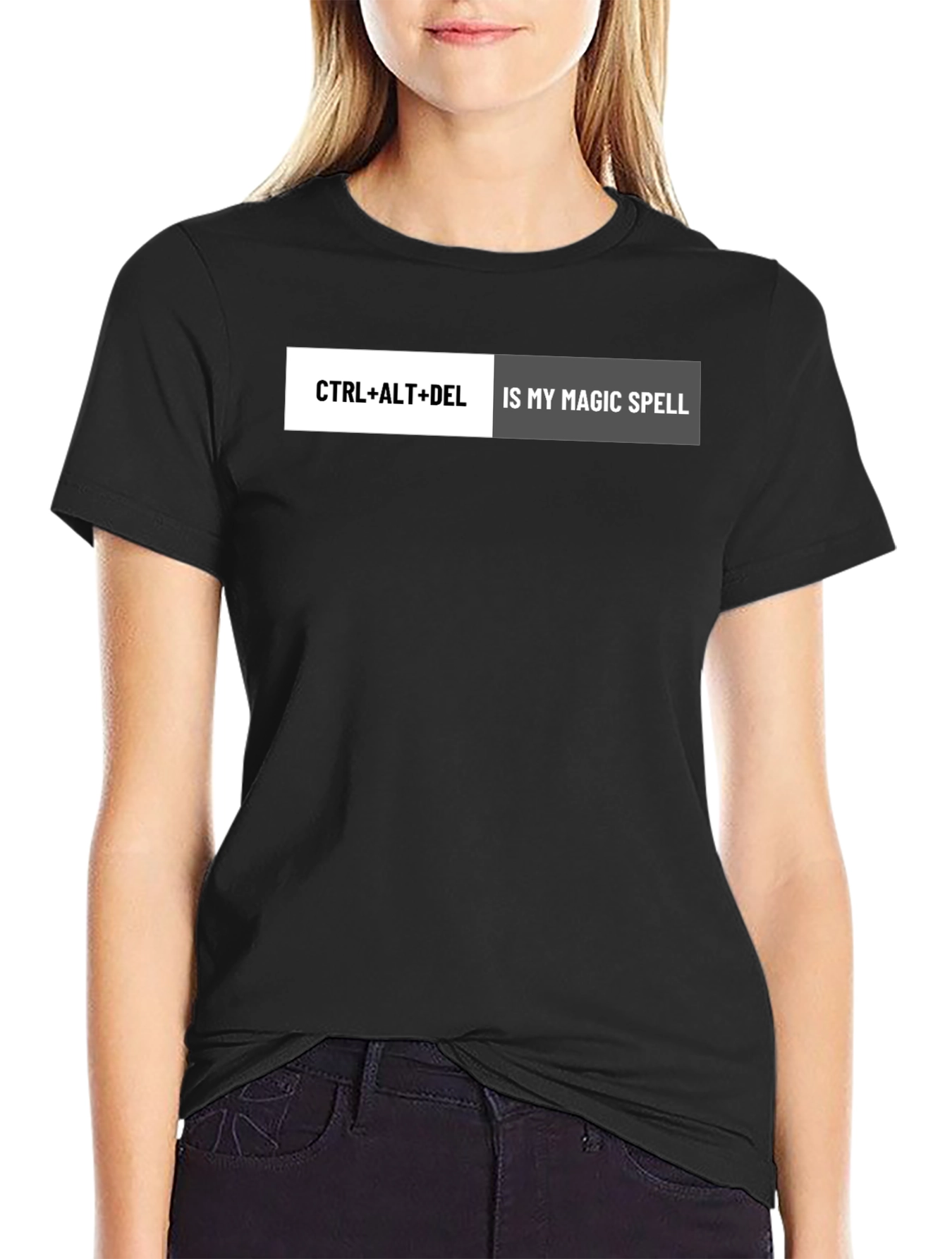 Ctrl+Alt+Del Magic Spell T-Shirt - Tech Humor