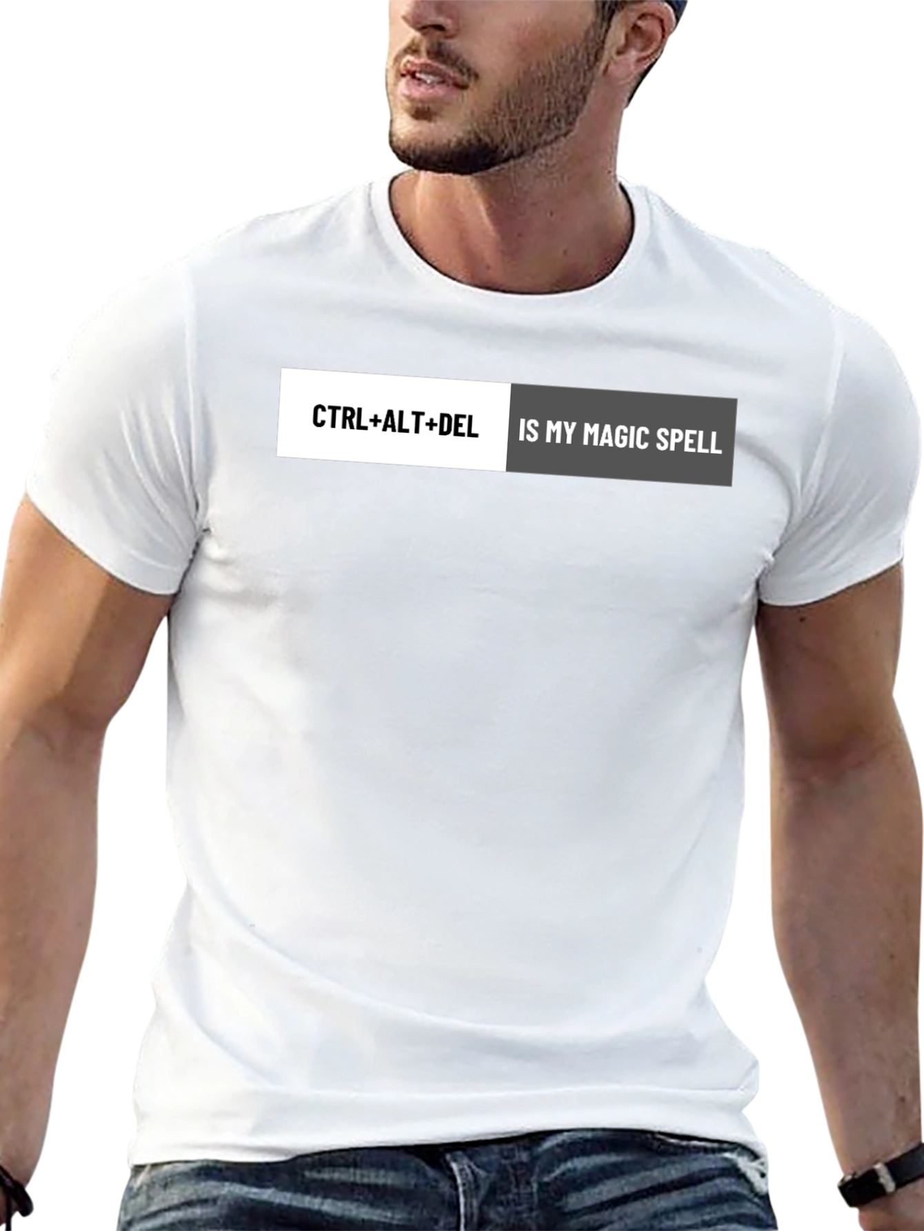 Ctrl+Alt+Del Magic Spell T-Shirt - Tech Humor