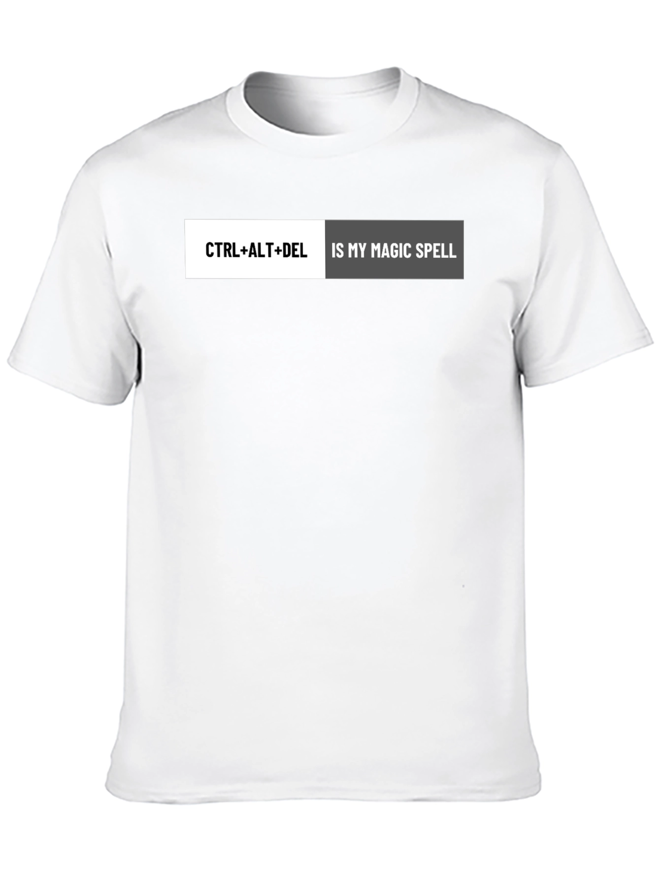 Ctrl+Alt+Del Magic Spell T-Shirt - Tech Humor