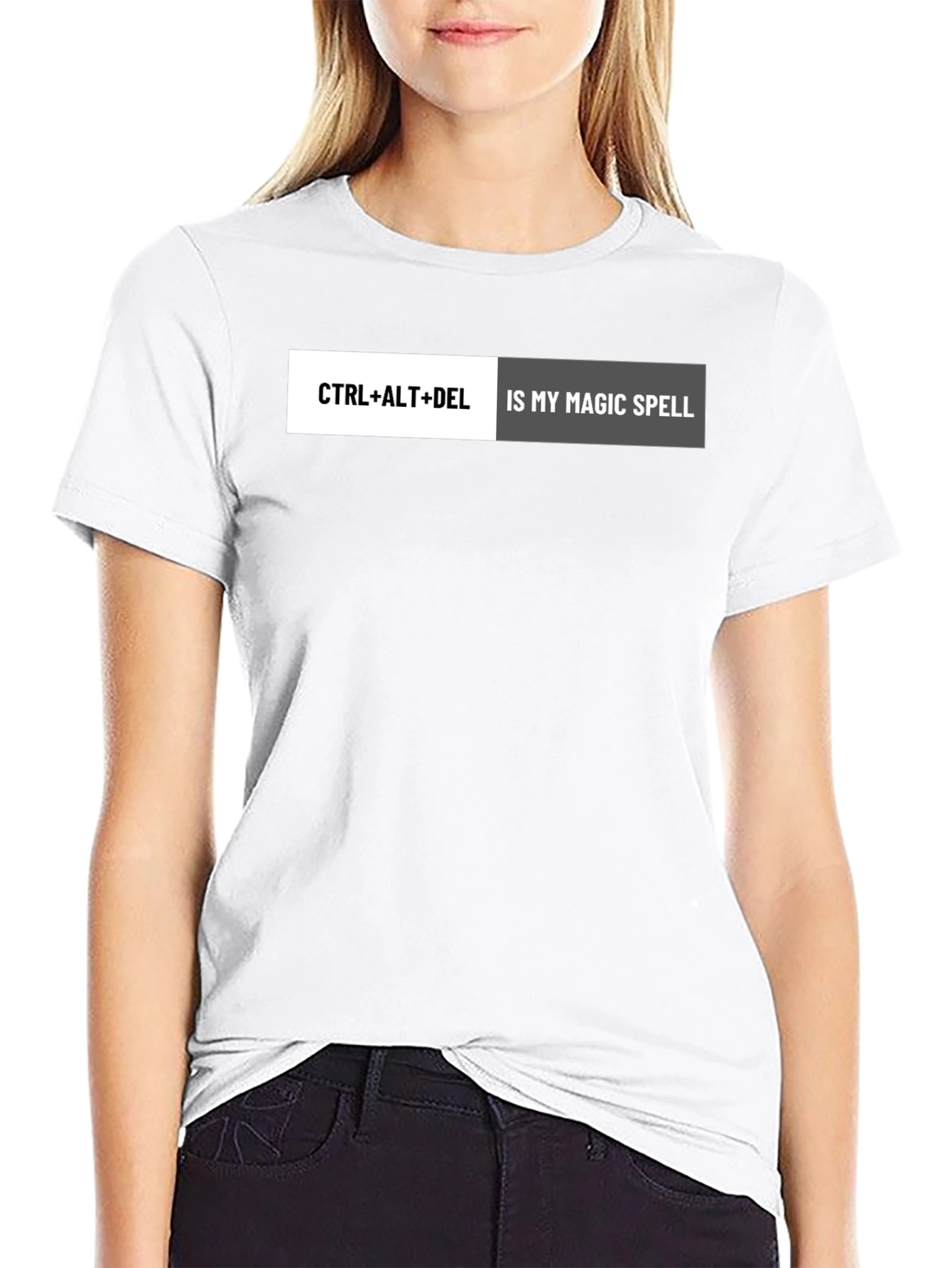 Ctrl+Alt+Del Magic Spell T-Shirt - Tech Humor