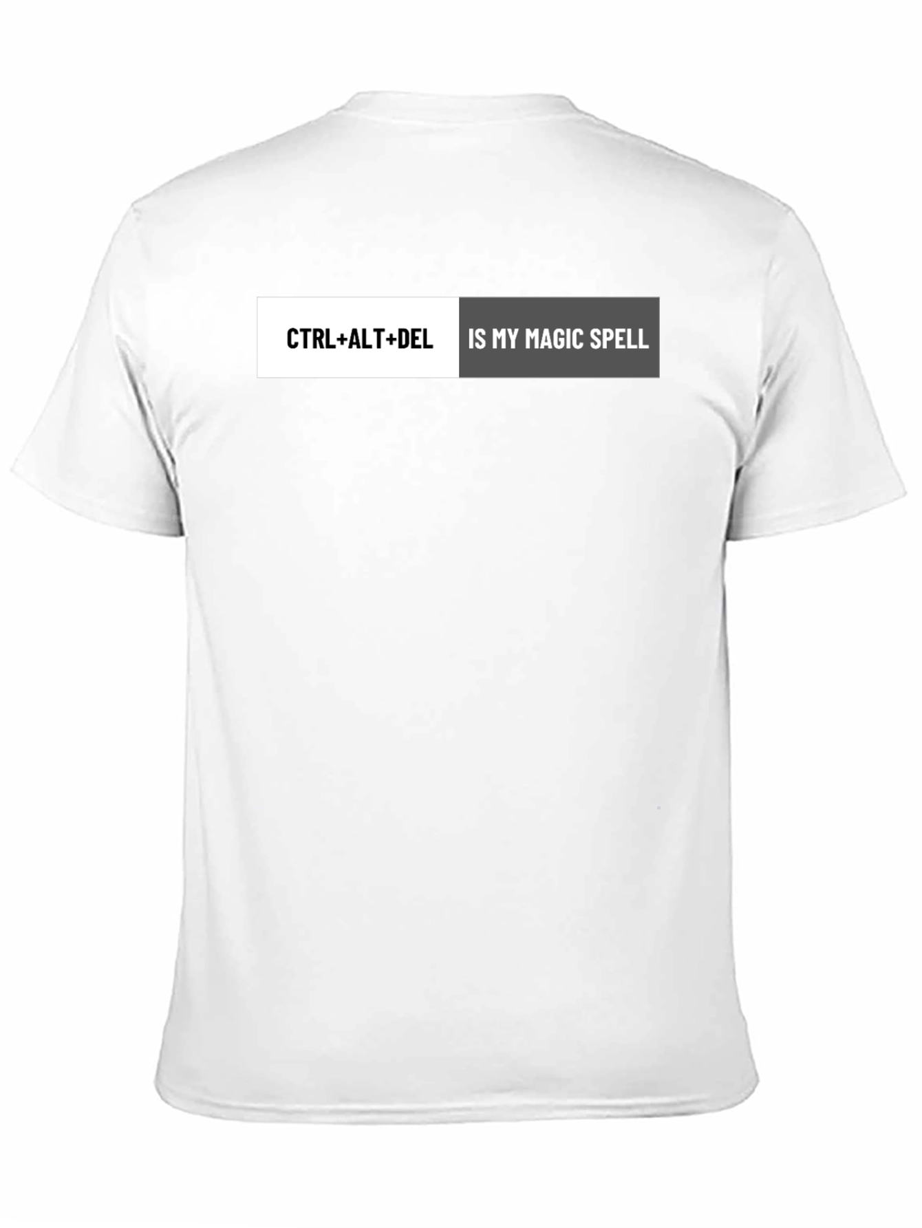 Ctrl+Alt+Del Magic Spell T-Shirt - Tech Humor