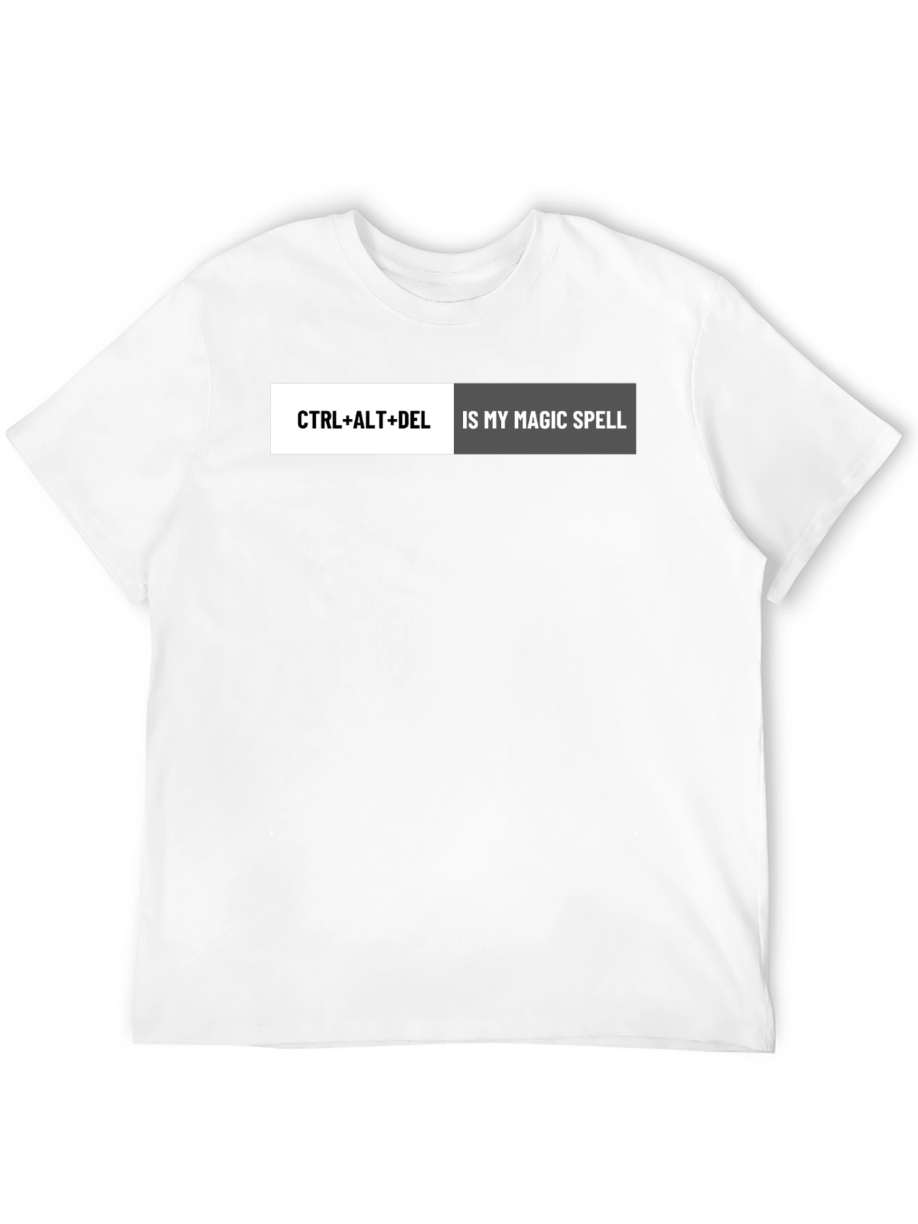 Ctrl+Alt+Del Magic Spell T-Shirt - Tech Humor