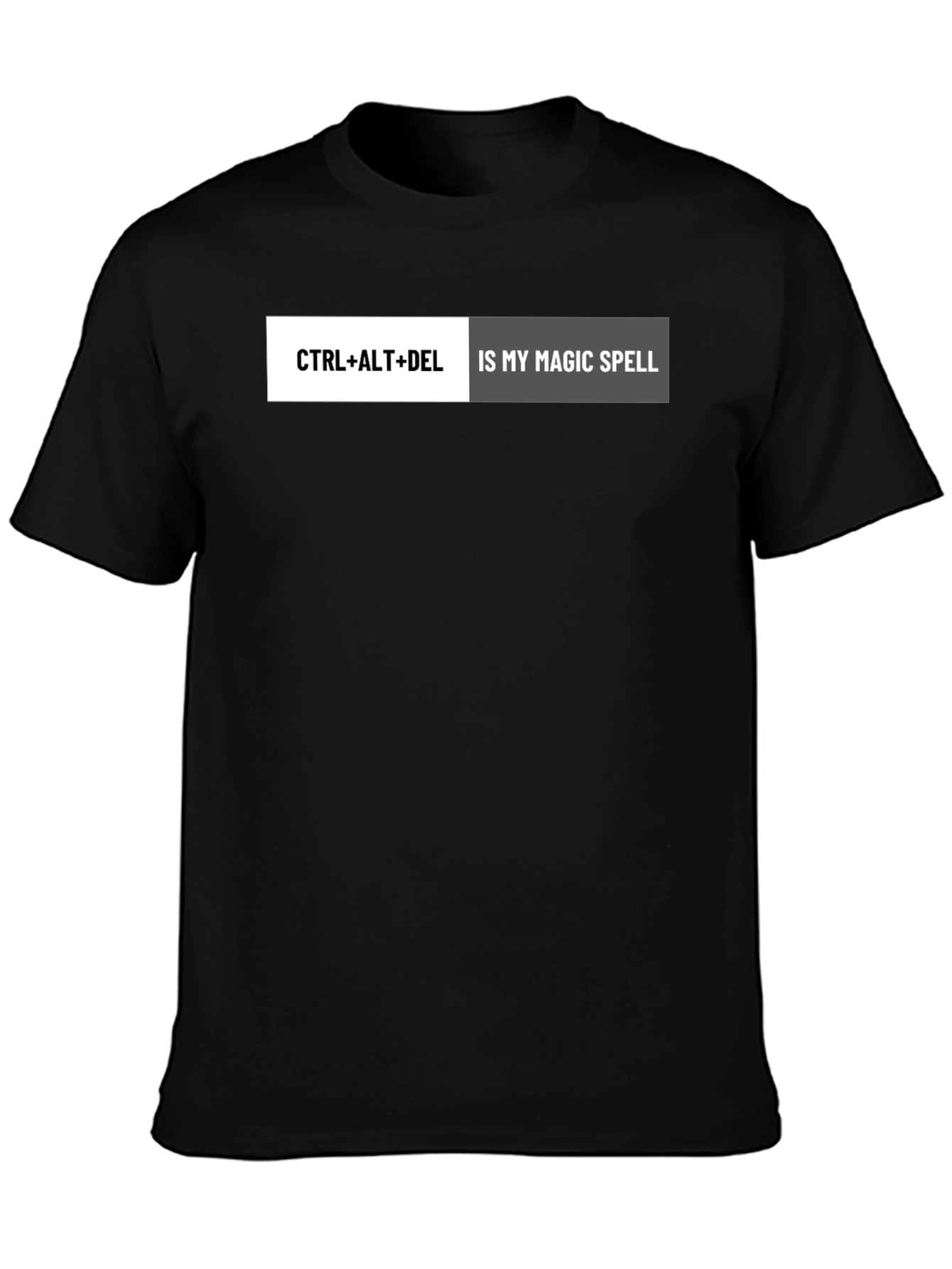 Ctrl+Alt+Del Magic Spell T-Shirt - Tech Humor