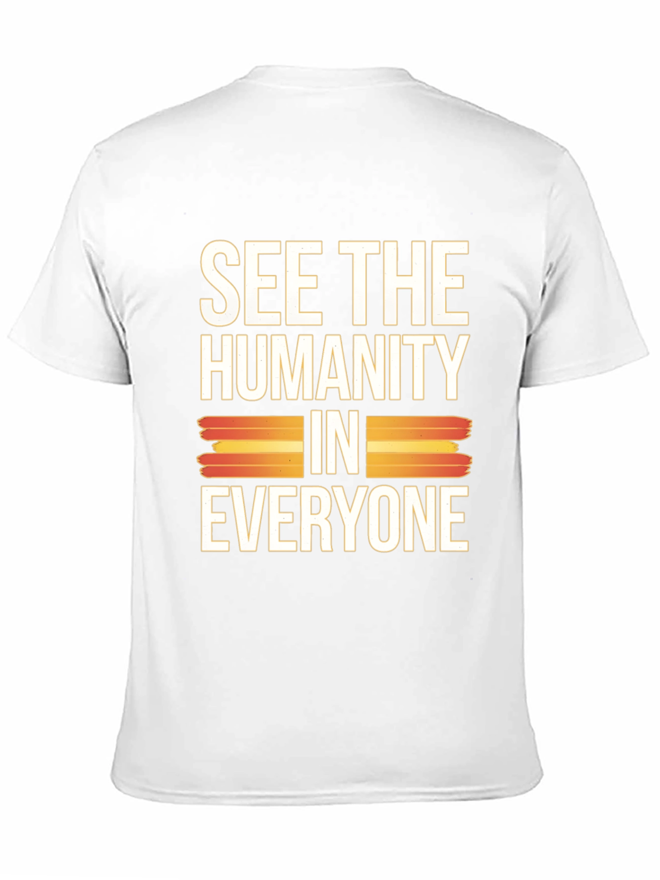 See The Humanity In Everyone Black Graphic Tee