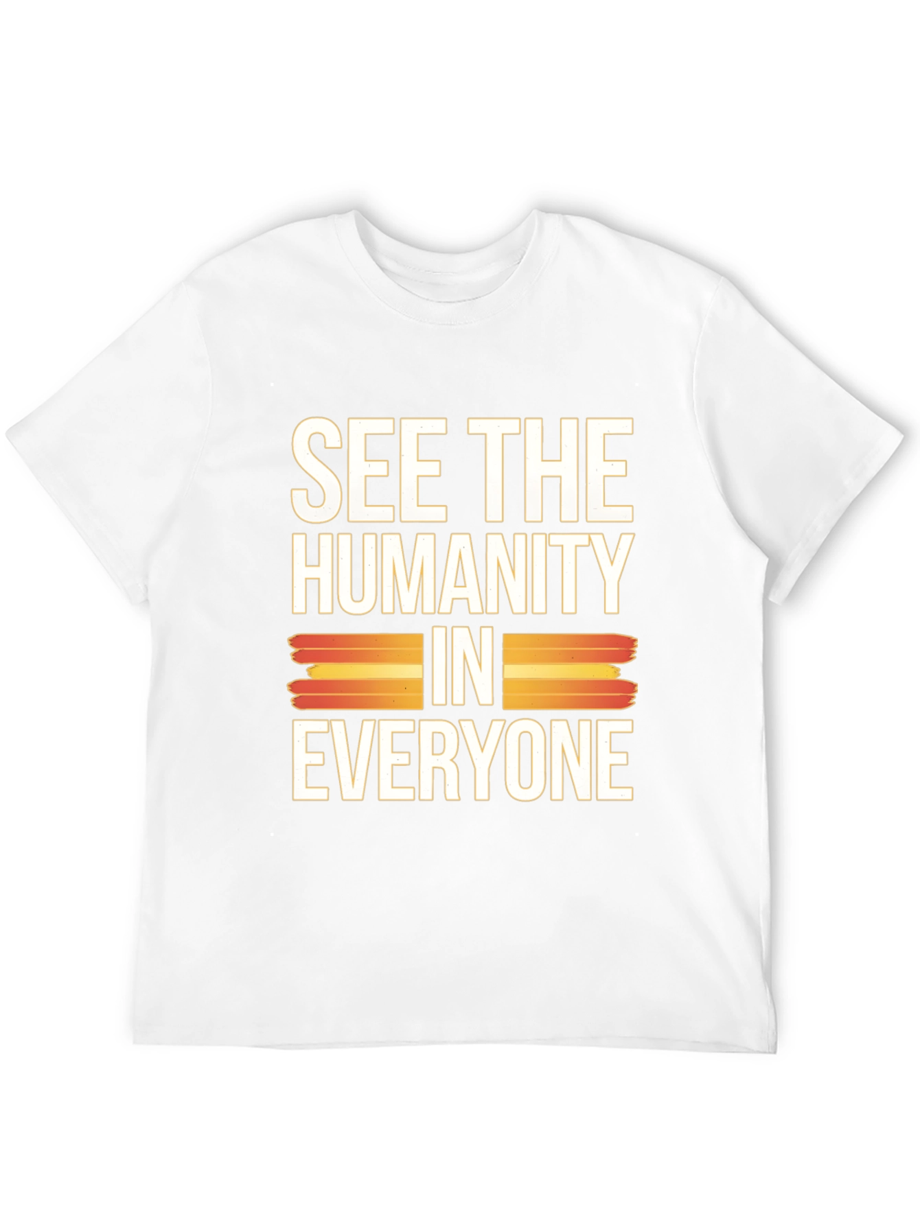 See The Humanity In Everyone Black Graphic Tee